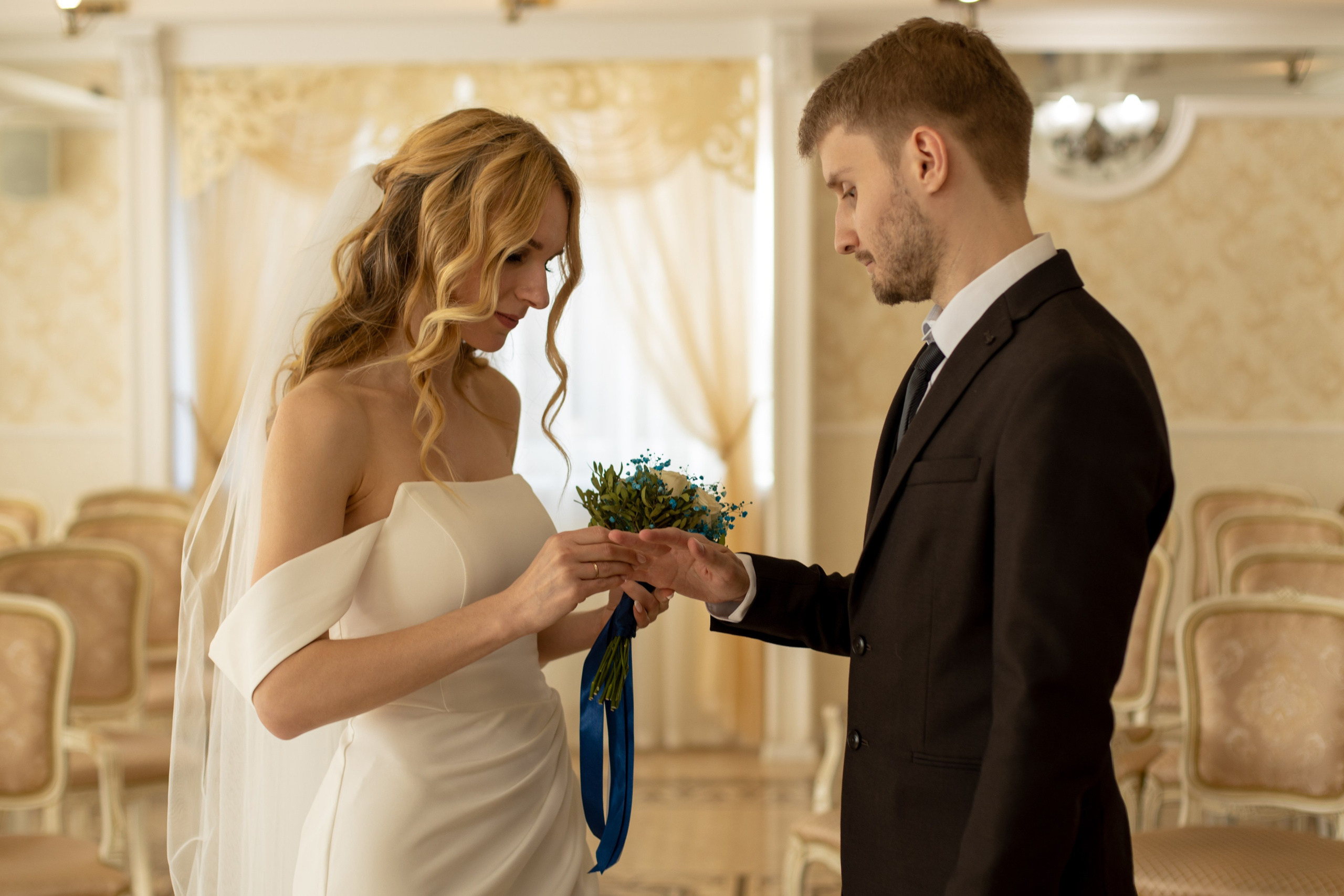 Петергоф / ЗАГС + прогулка. Свадебный и семейный фотограф в Москве Диана Левченко