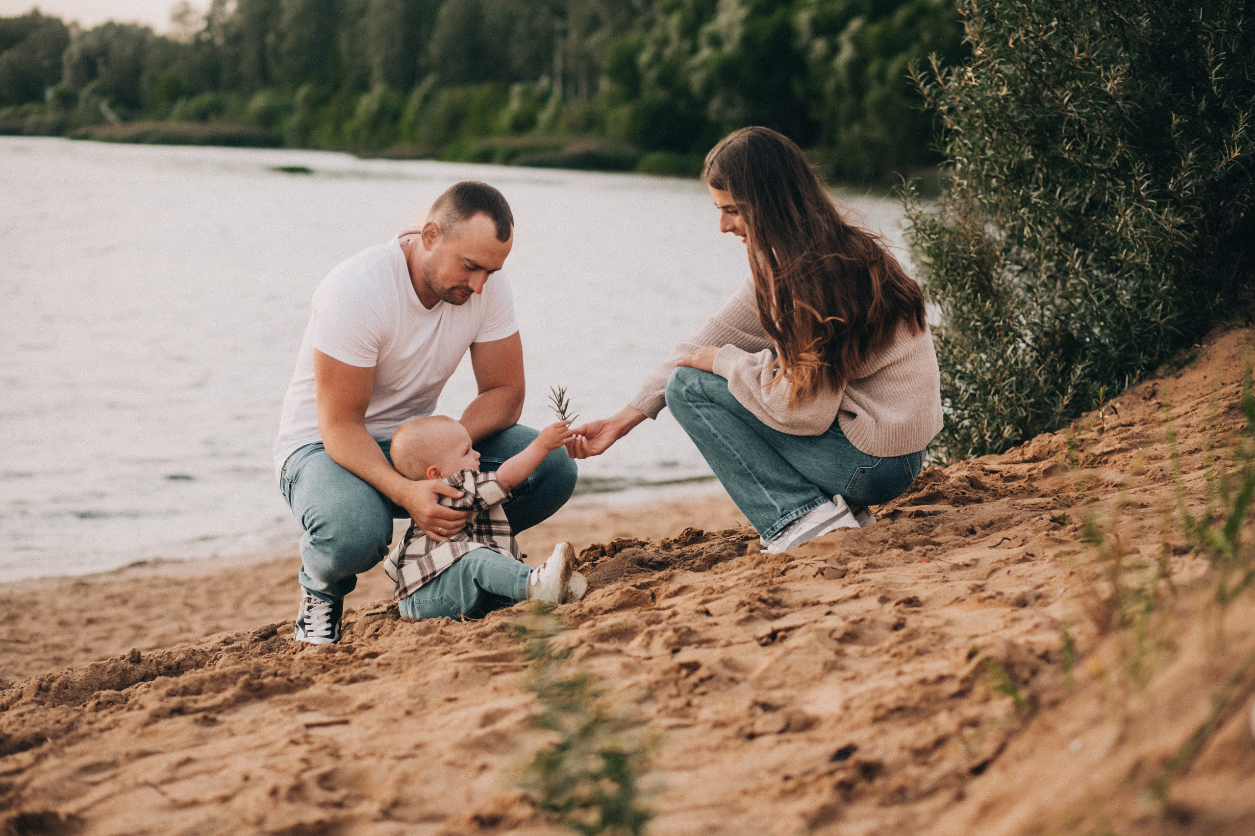 ~ На берегу заката ~. Семейный и детский фотограф в Ярославле