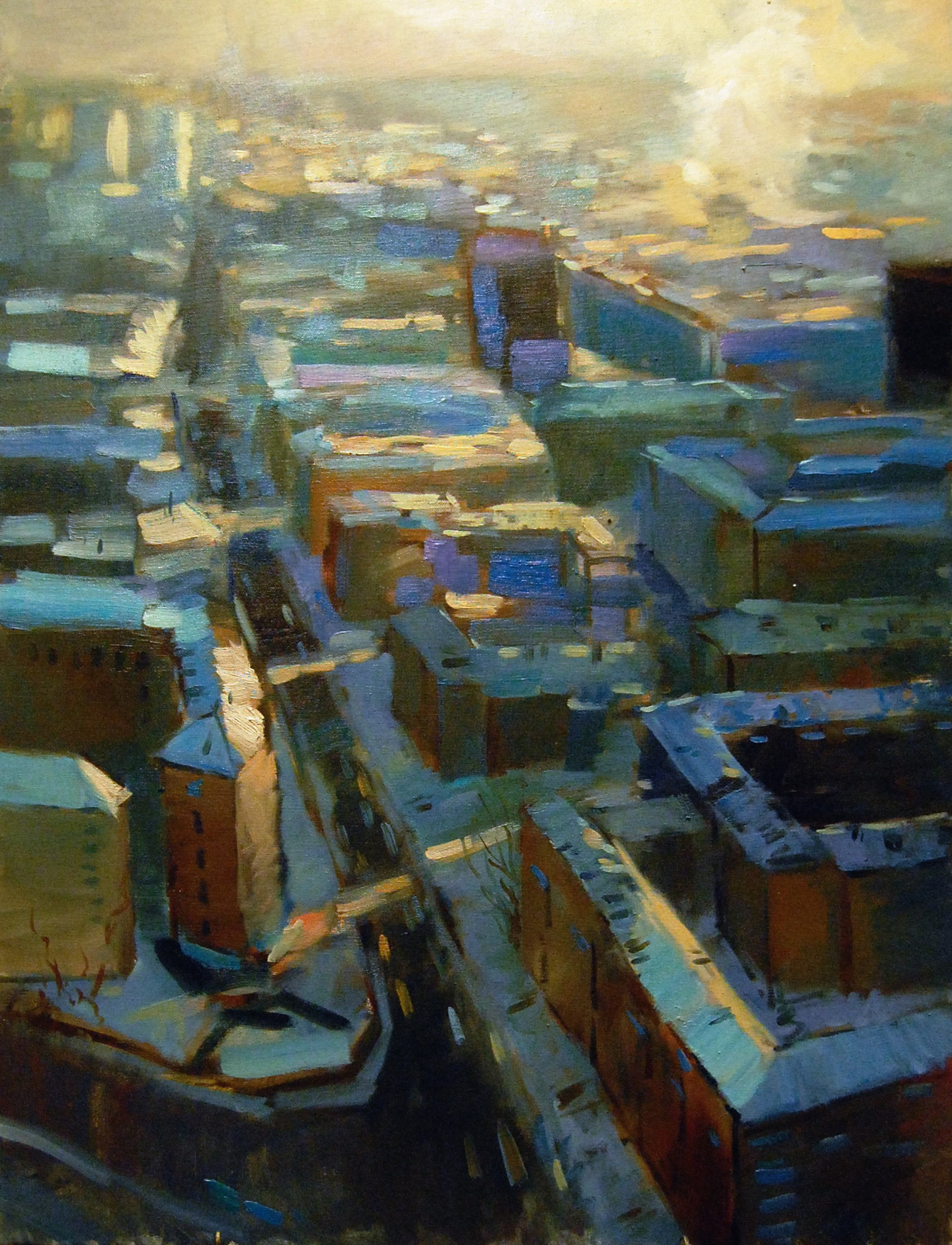 Картины с городским пейзажем. Архитектор | дизайнер | художник Сергей Ратчин в Москве