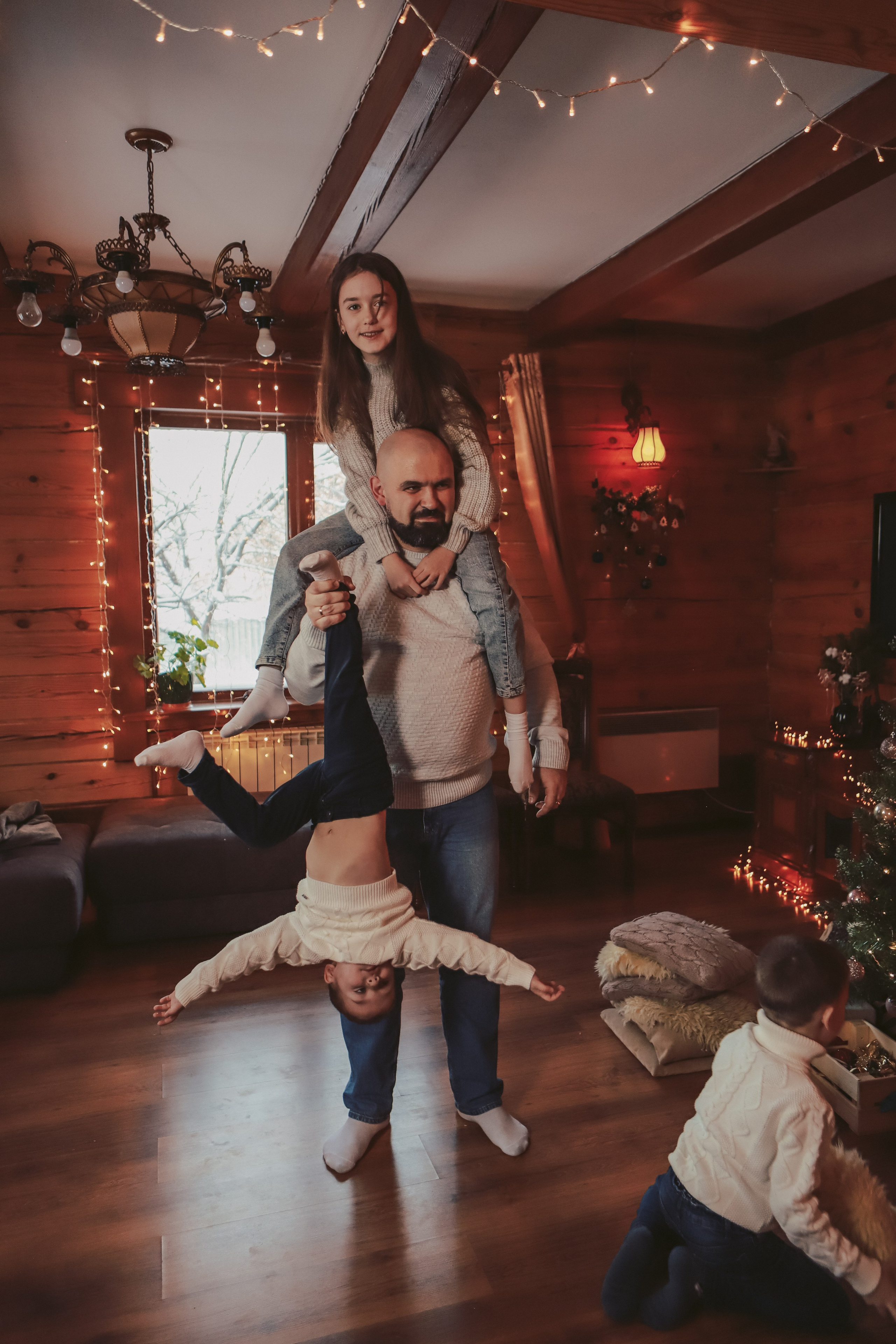 Фотопроект - Моменты счастья: проект в загородном коттедже. Семейный и женский фотограф Кемерово Мария Степ