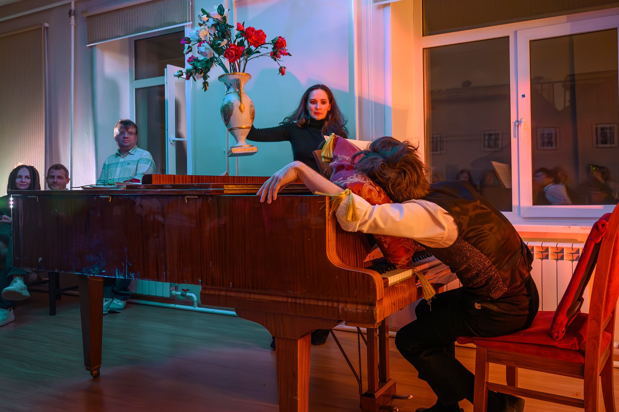 Репортажная съемка мероприятия «Ночь театров» в Московском театре оперетты. 2025. Фотограф Анна Мельникова | Москва