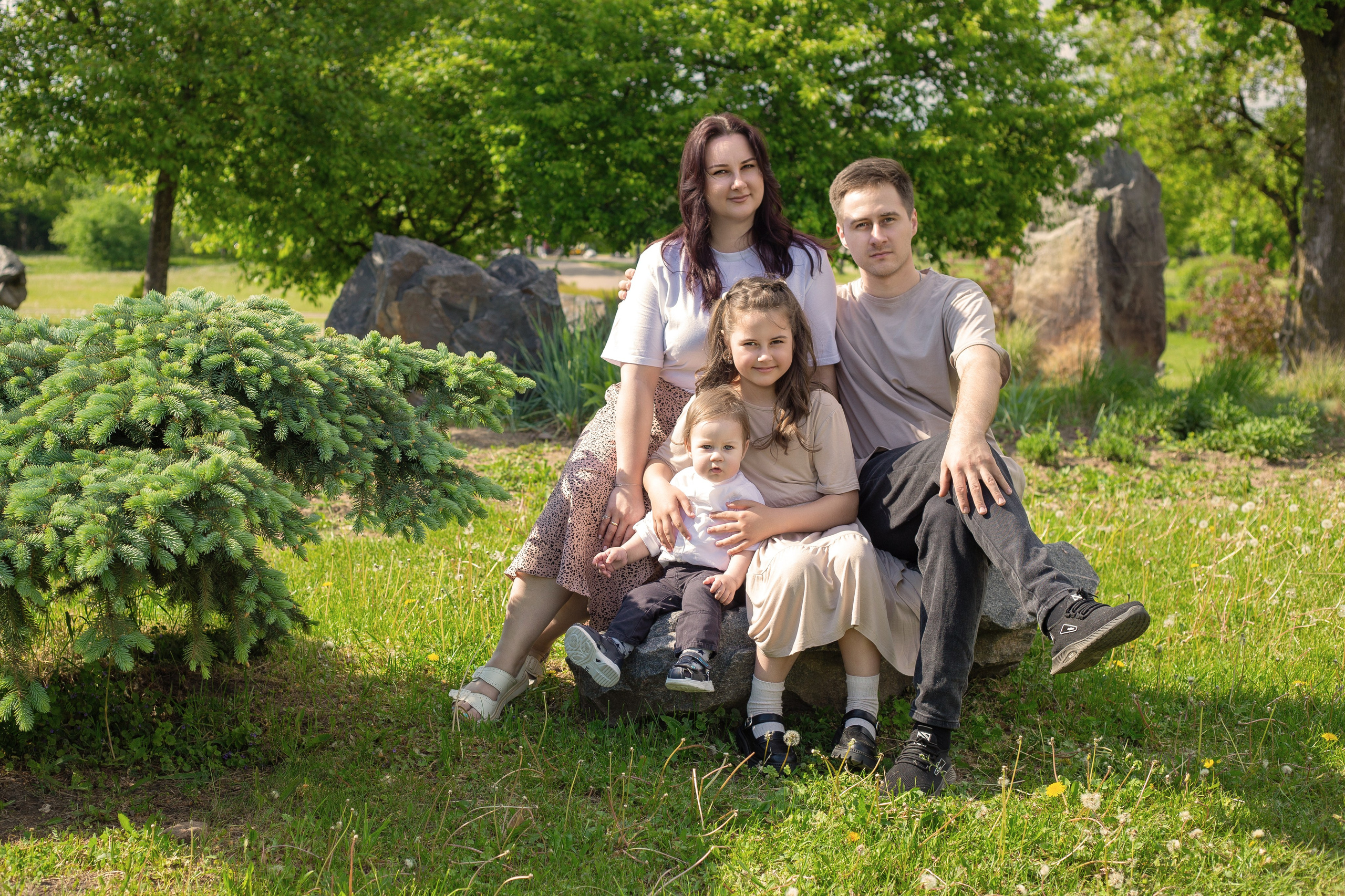 В Лошицком парке. Юлия Дейкун — семейный фотограф в Минске