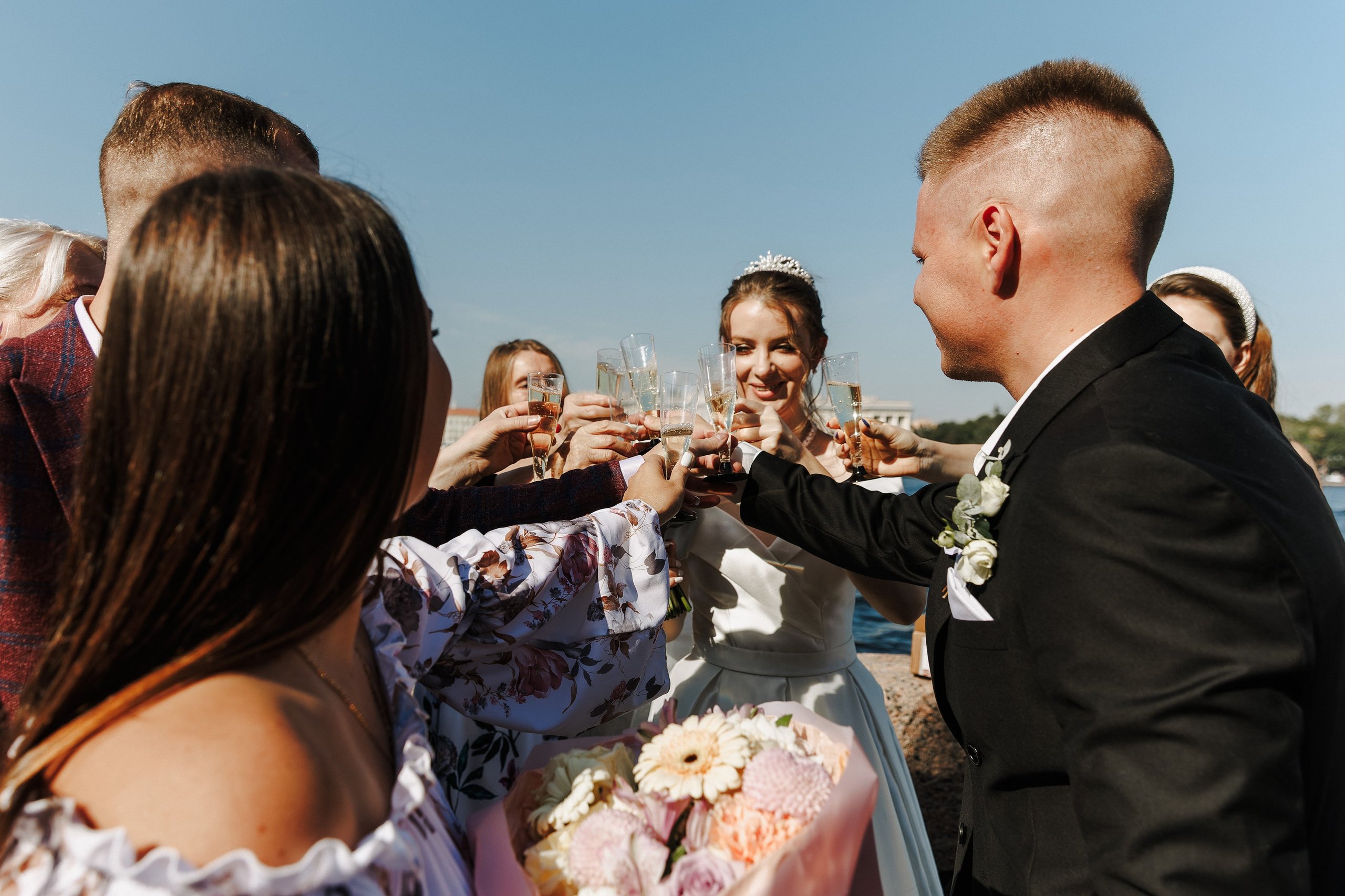 Даша и Сёма — свадебная фотосессия. Свадебный и портретный фотограф в Санкт-Петербурге Анна Демьянова