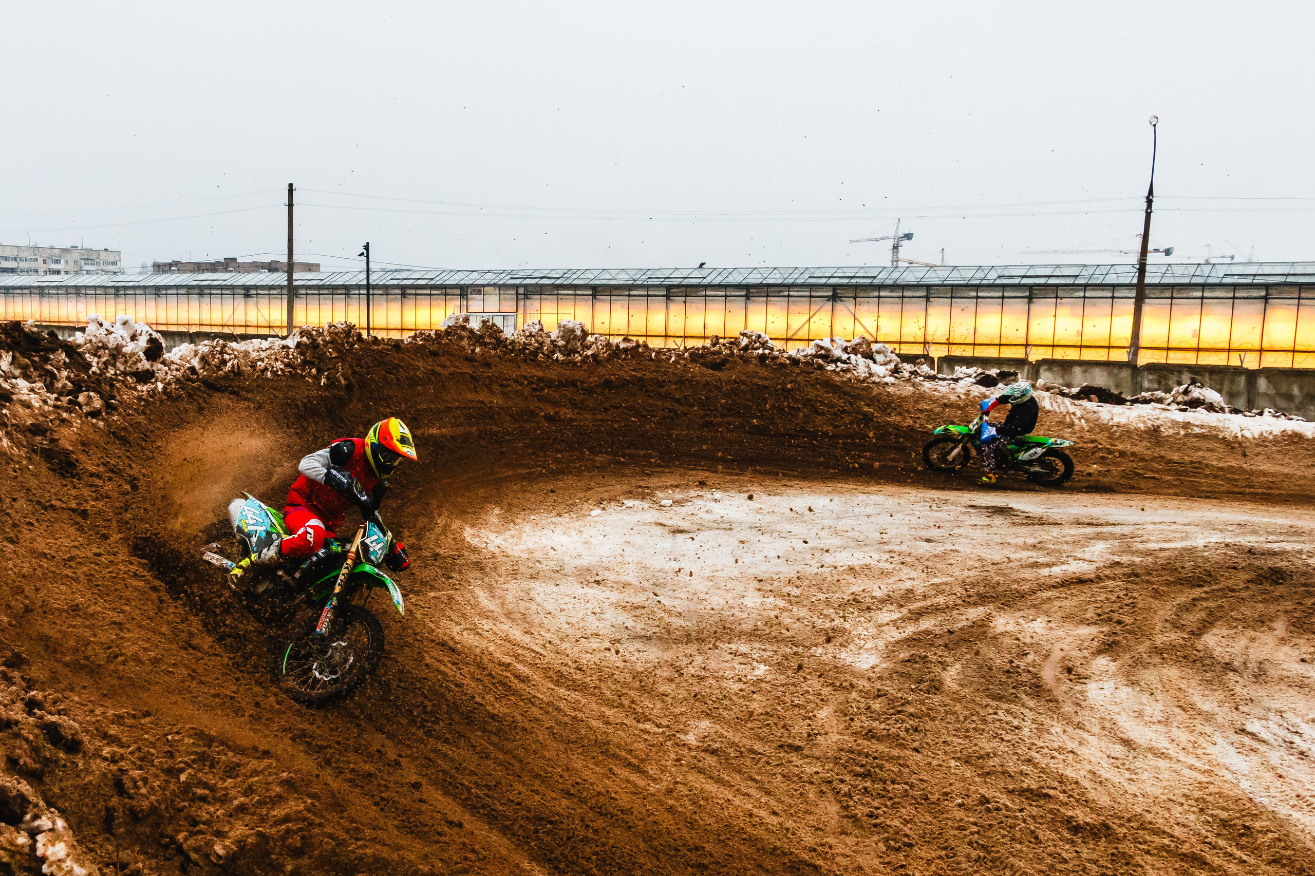 Первенство по мотокроссу 1 этап. Ижевск 2025. Олег Романов. Мастер фото по спорту