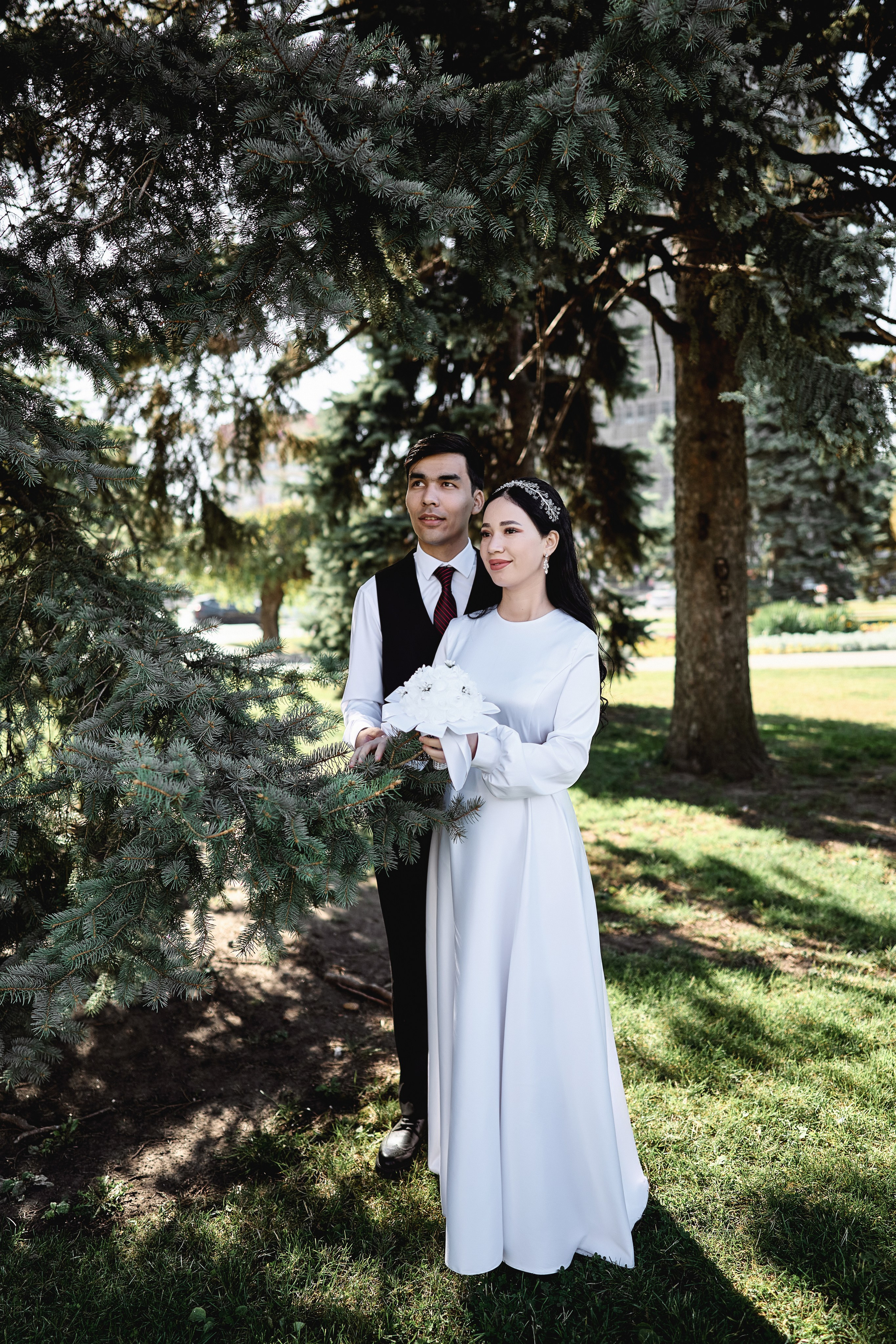 Прогулка жениха и невесты