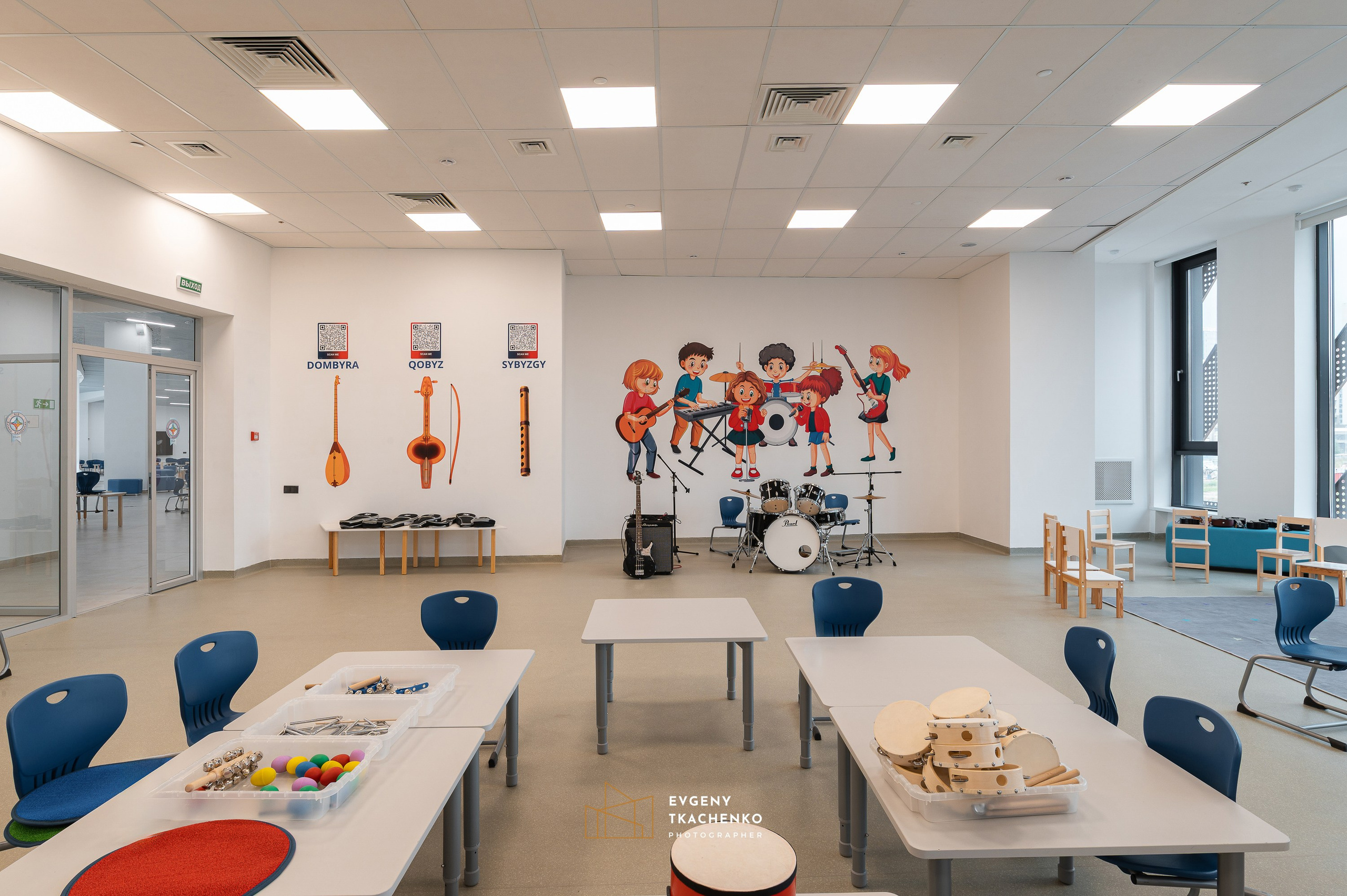 Kazakhstan International School, г. Астана. Архитектурный и интерьерный фотограф в Казахстане