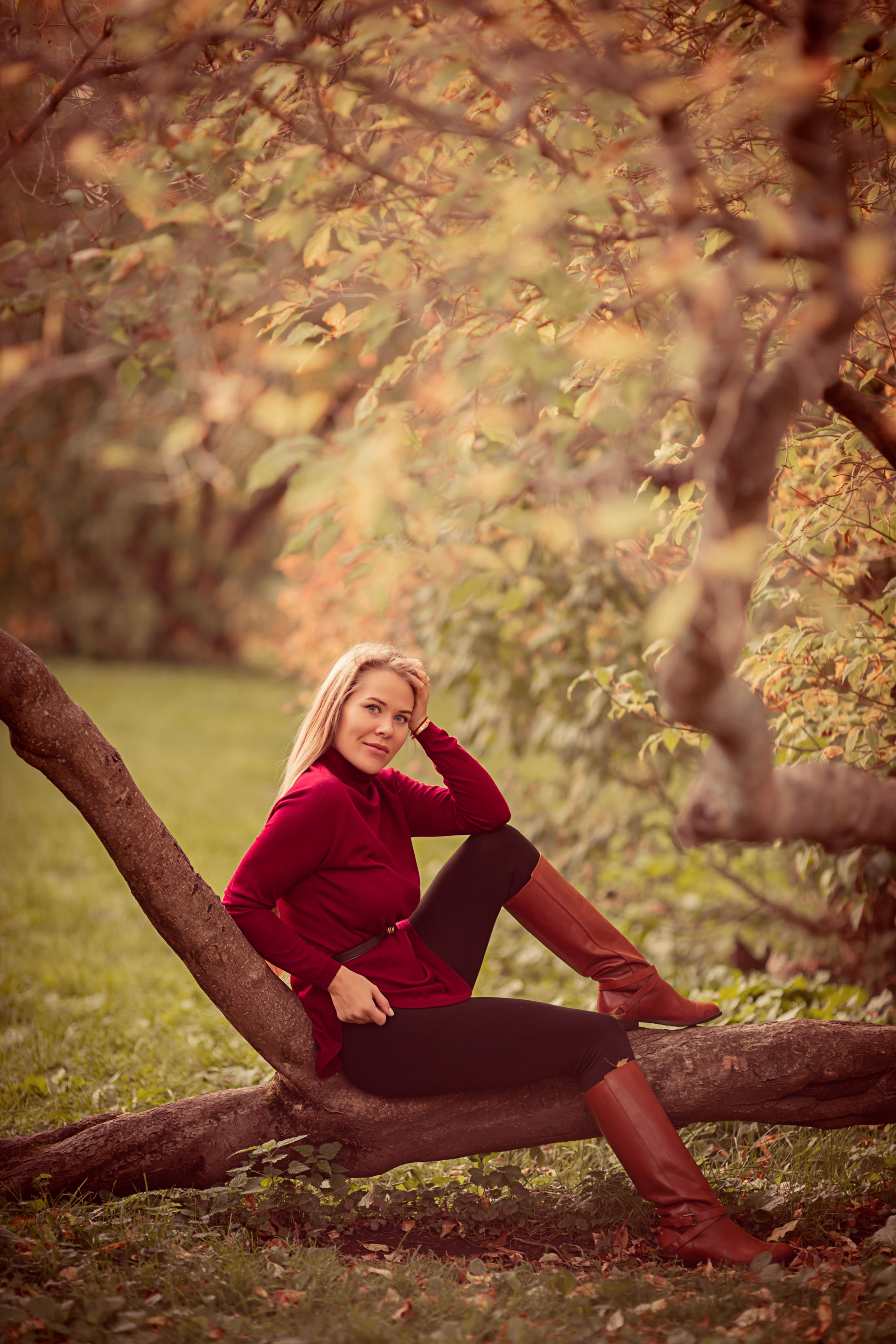 Осенняя съемка мама и дочка. Фотограф в Санкт-Петербурге Анастасия Полякова