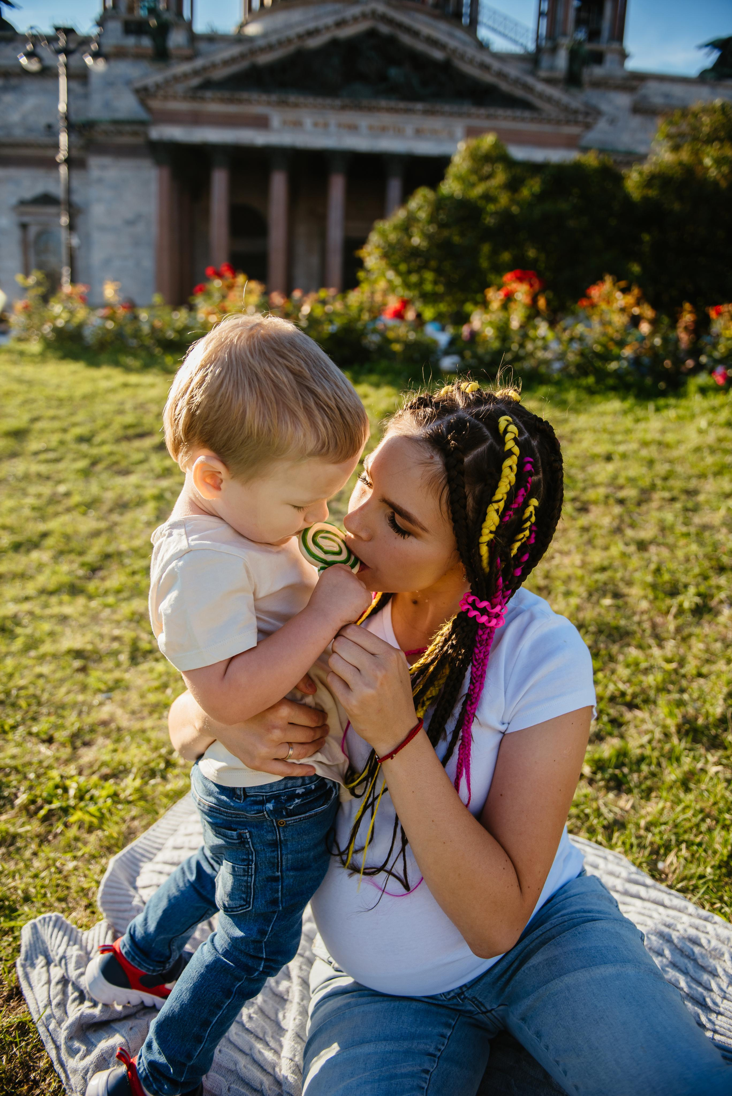 Семейная прогулка. Фотограф Алена Нормальная в Санкт-Петербурге