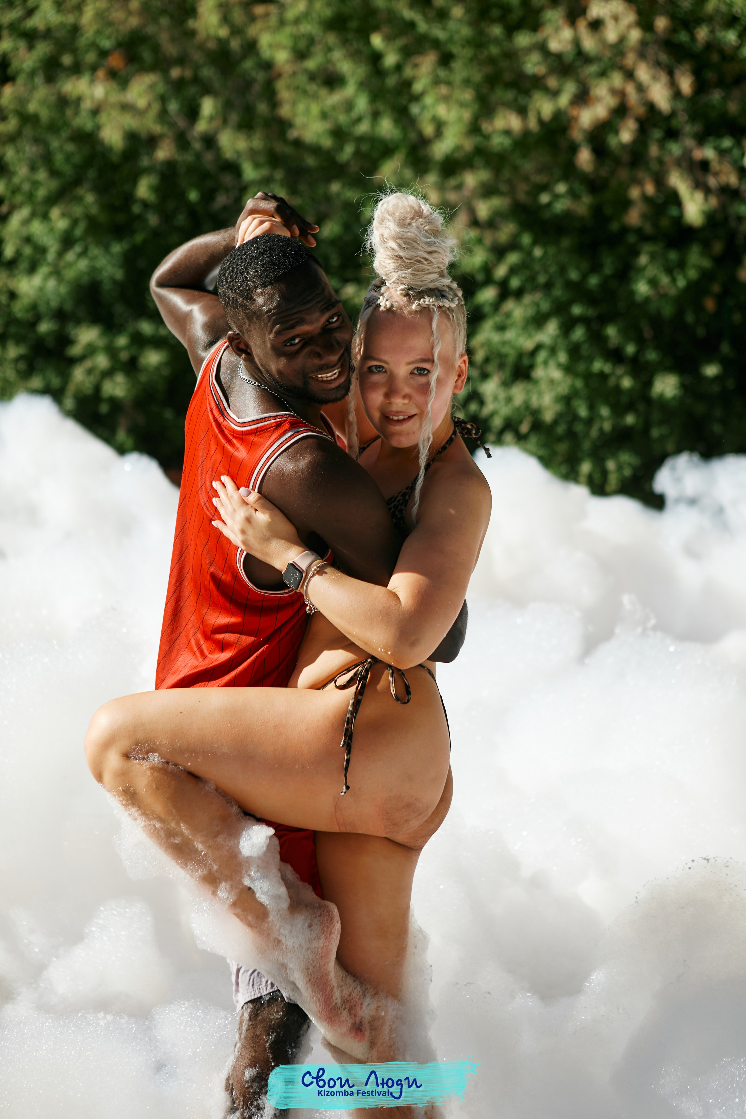 Foam party. Свадебный фотограф