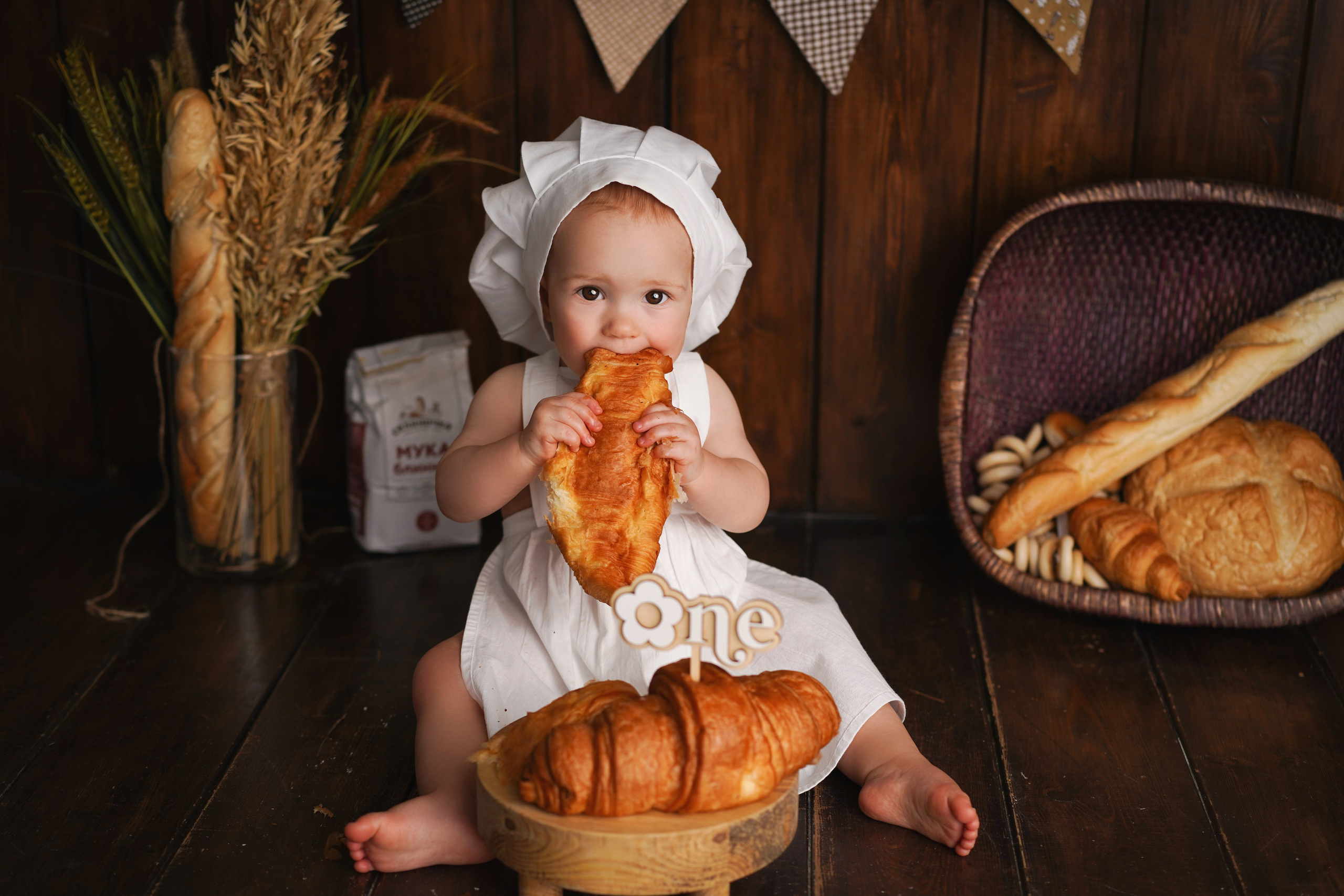 Годики. Фотограф новорождённых в Москве Елена Левина