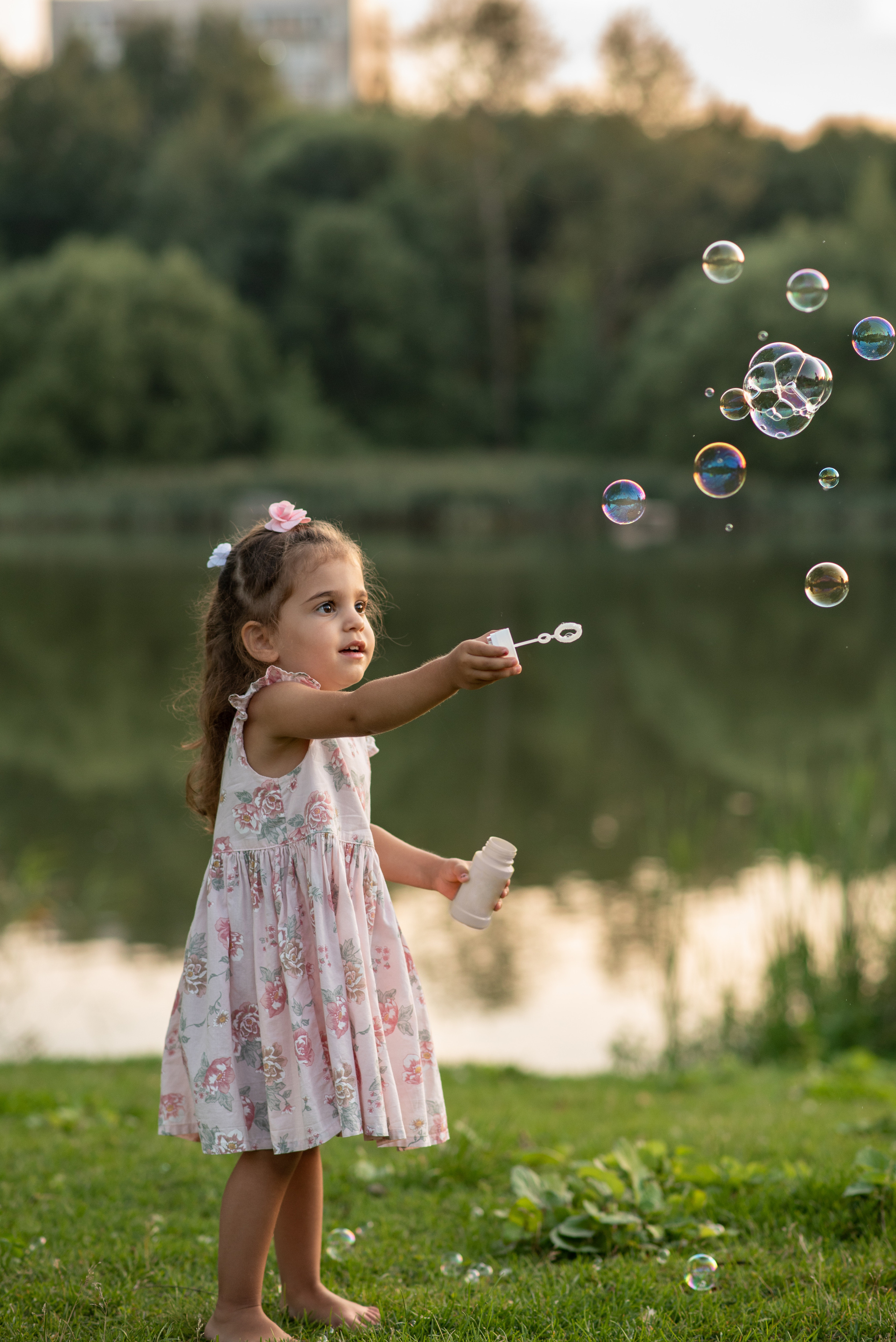 Семейная фотосессия у реки для Сергея и Ирины. Анна Боровикова, фотограф Пушкино
