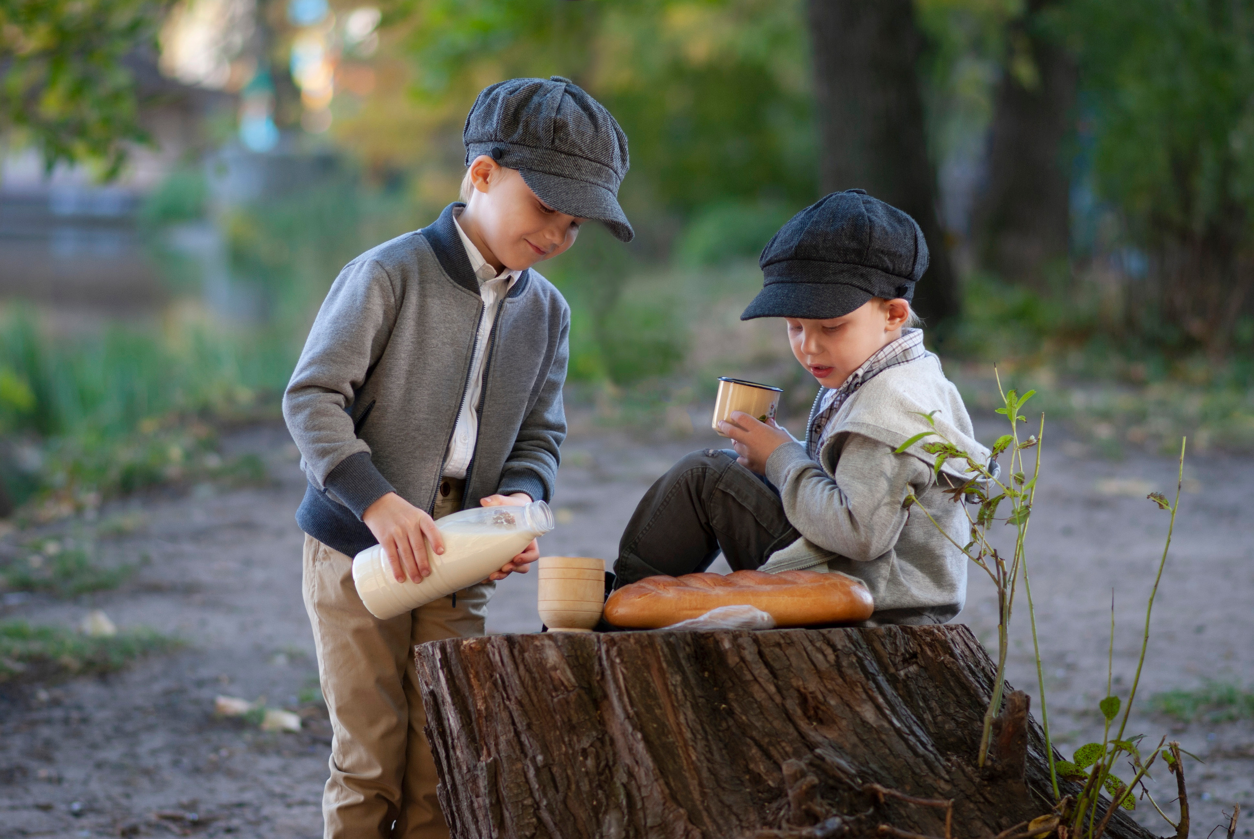 перекус на природе