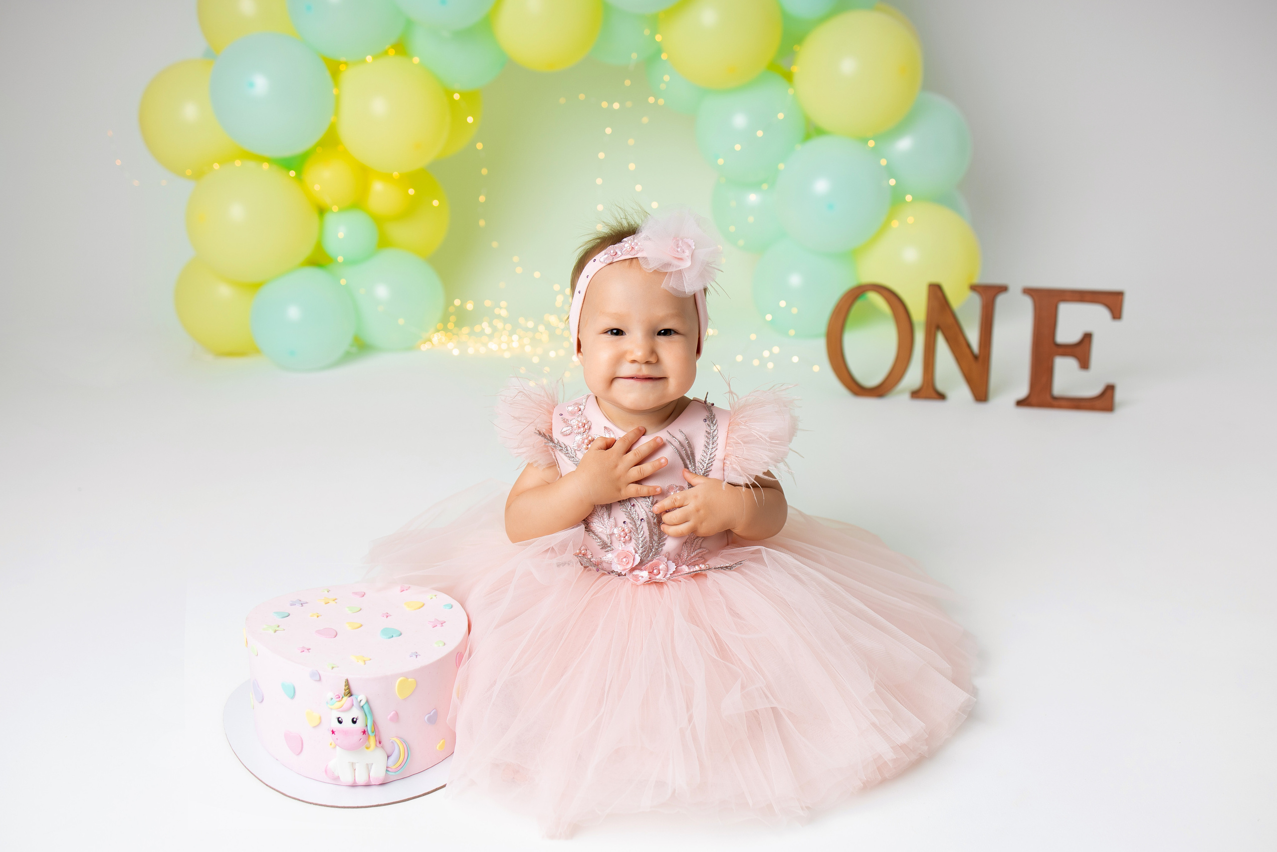 Мой первый тортик. Фотограф новорожденных в Чебоксарах Елена Смолина