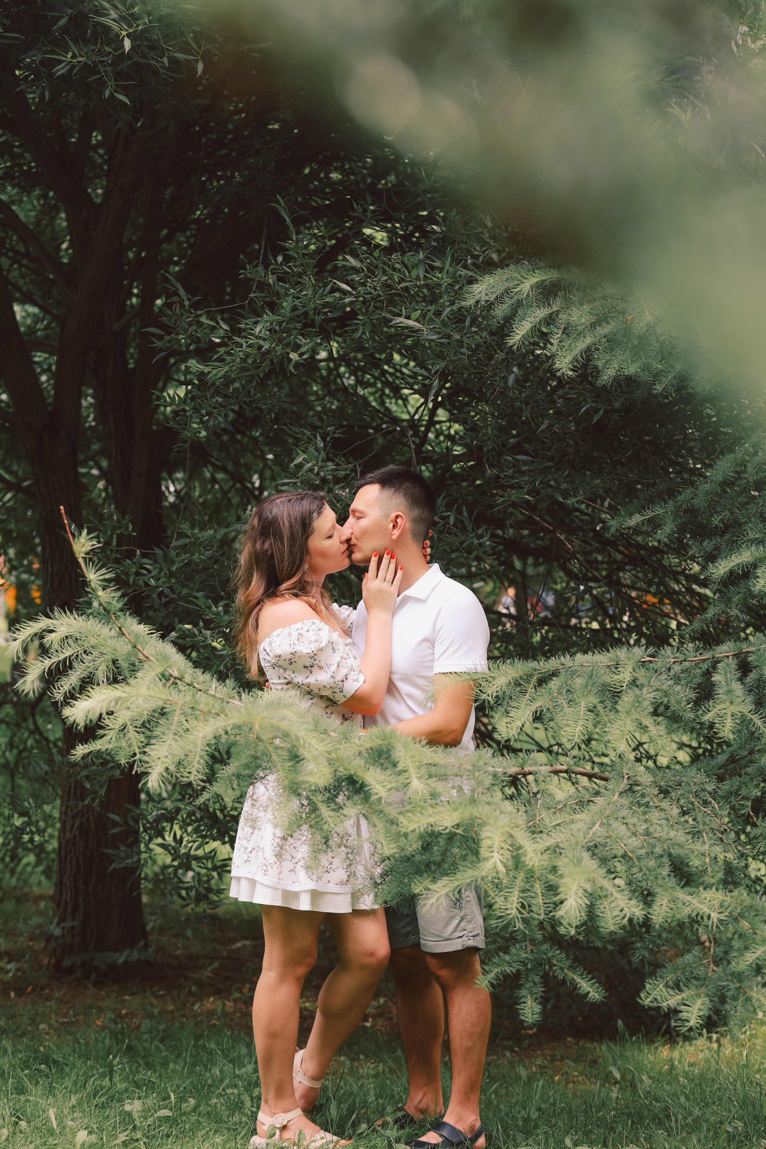 Семейная фотосессия летом. Фотограф АняКа Мытищи