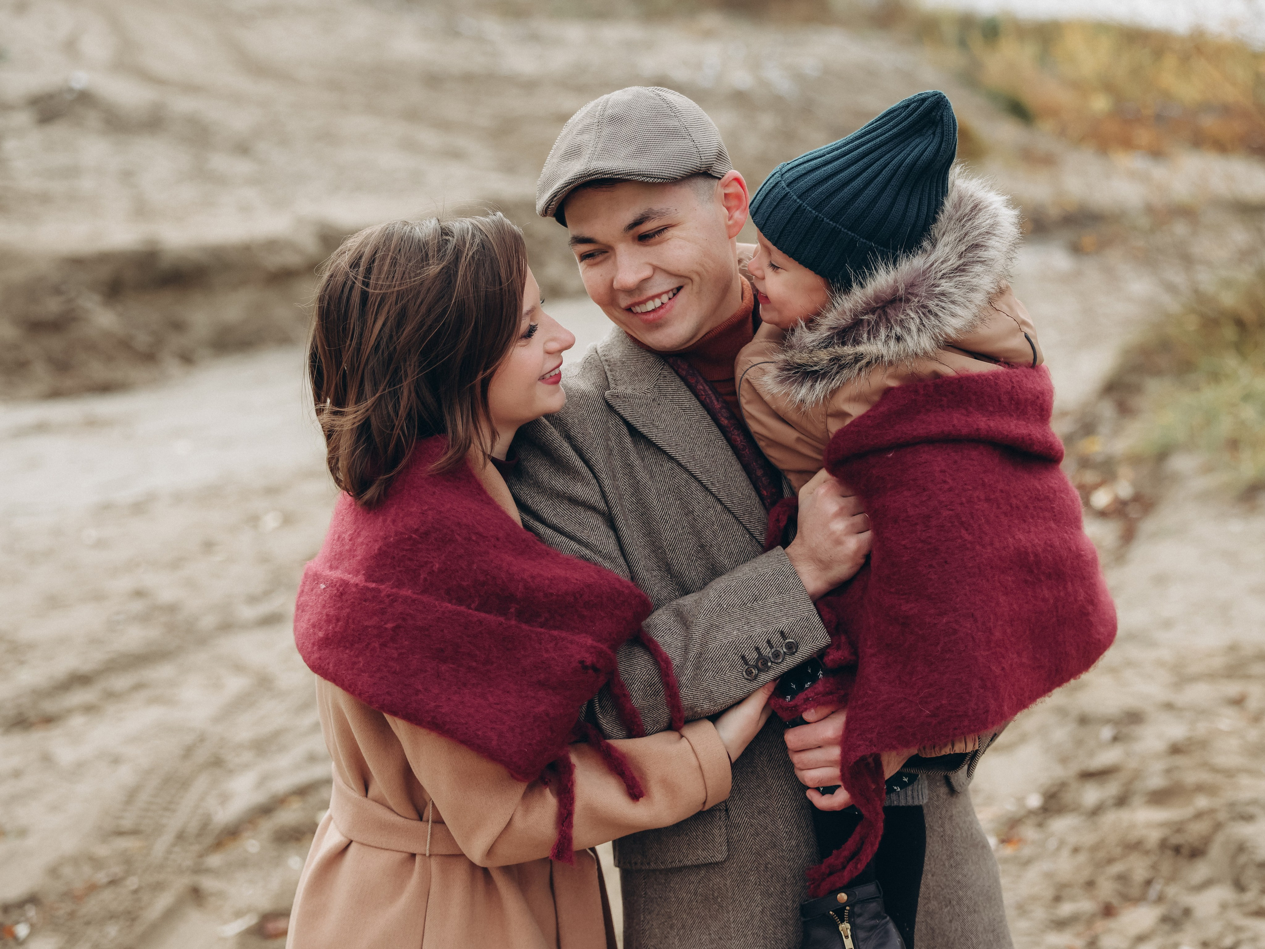 Осень для троих. Мультифотограф Динара Ахмедзянова