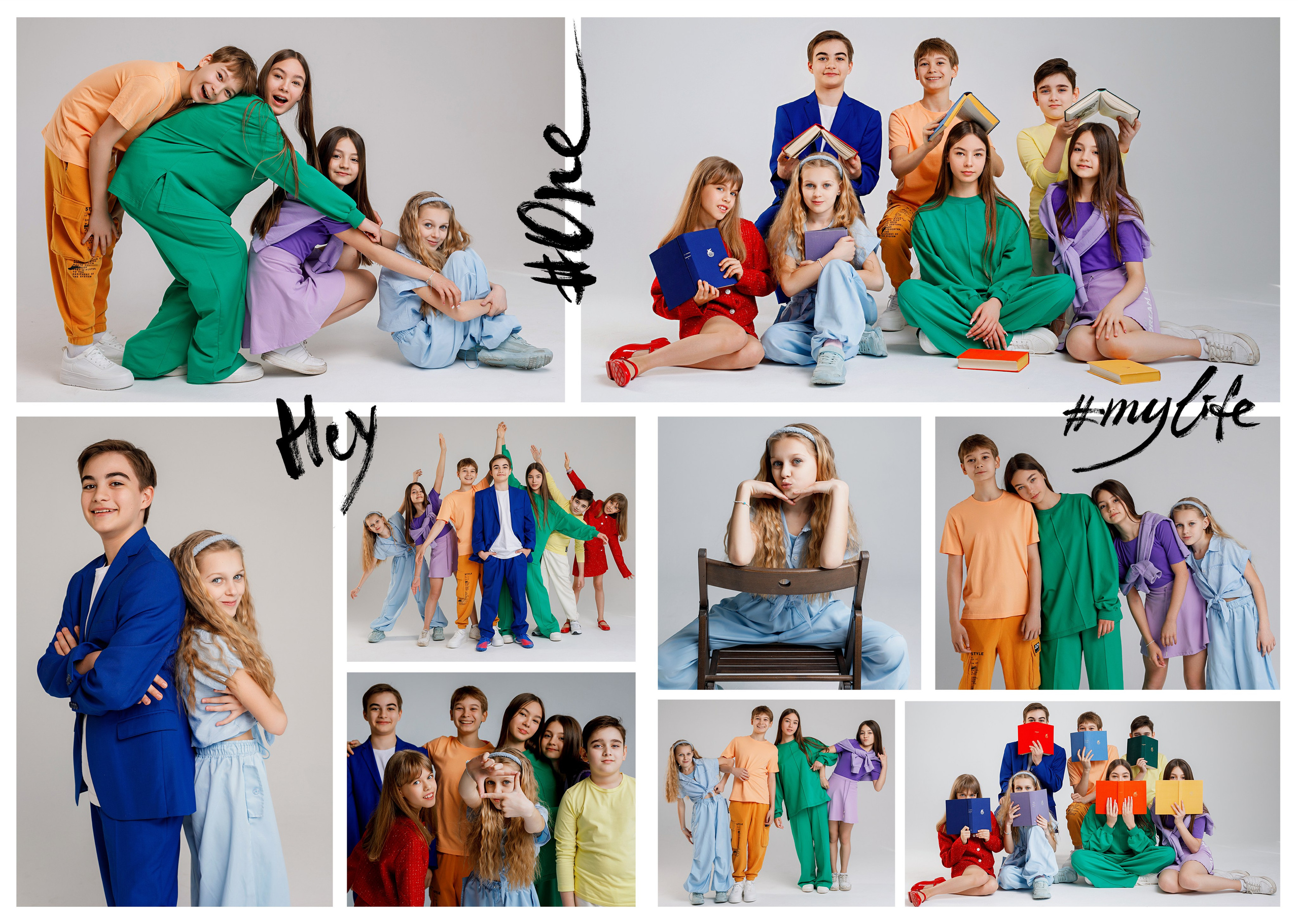 НАЧАЛЬНАЯ ШКОЛА. Семейный фотограф в Москве выпускные альбомы Клюковская Надежда