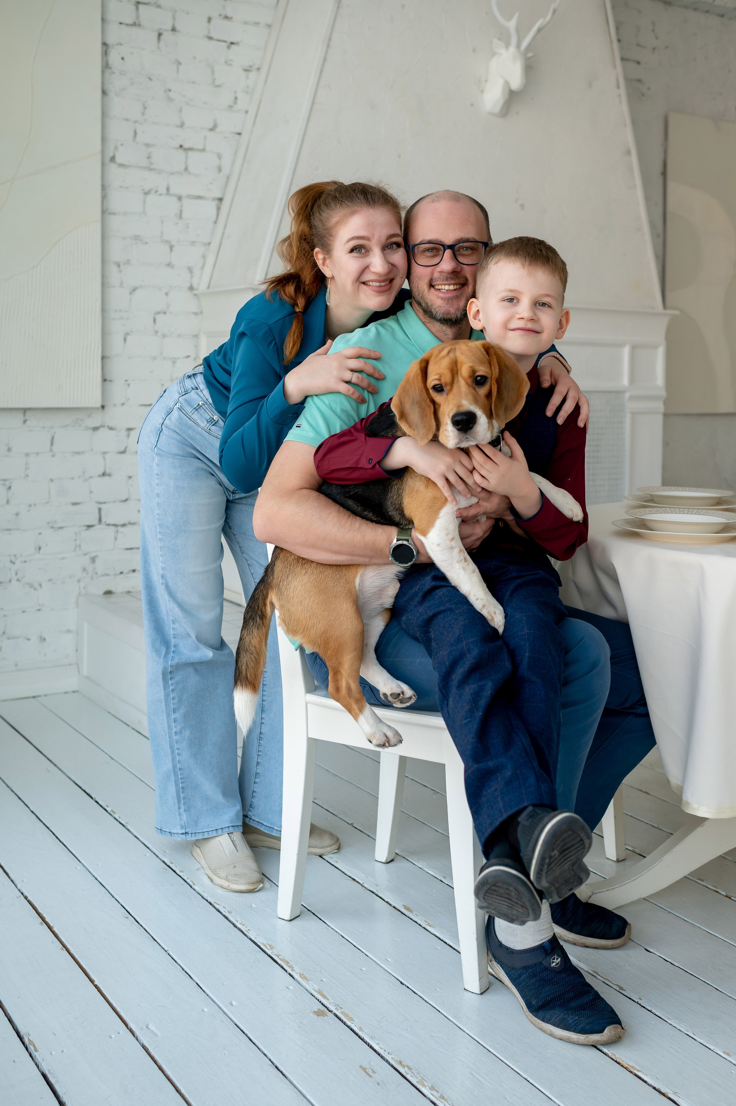 Максим, Катя, Витя и Лёня. Портретный, семейный и свадебный фотограф в Санкт-Петербурге и в Пушкине Ширяев Денис