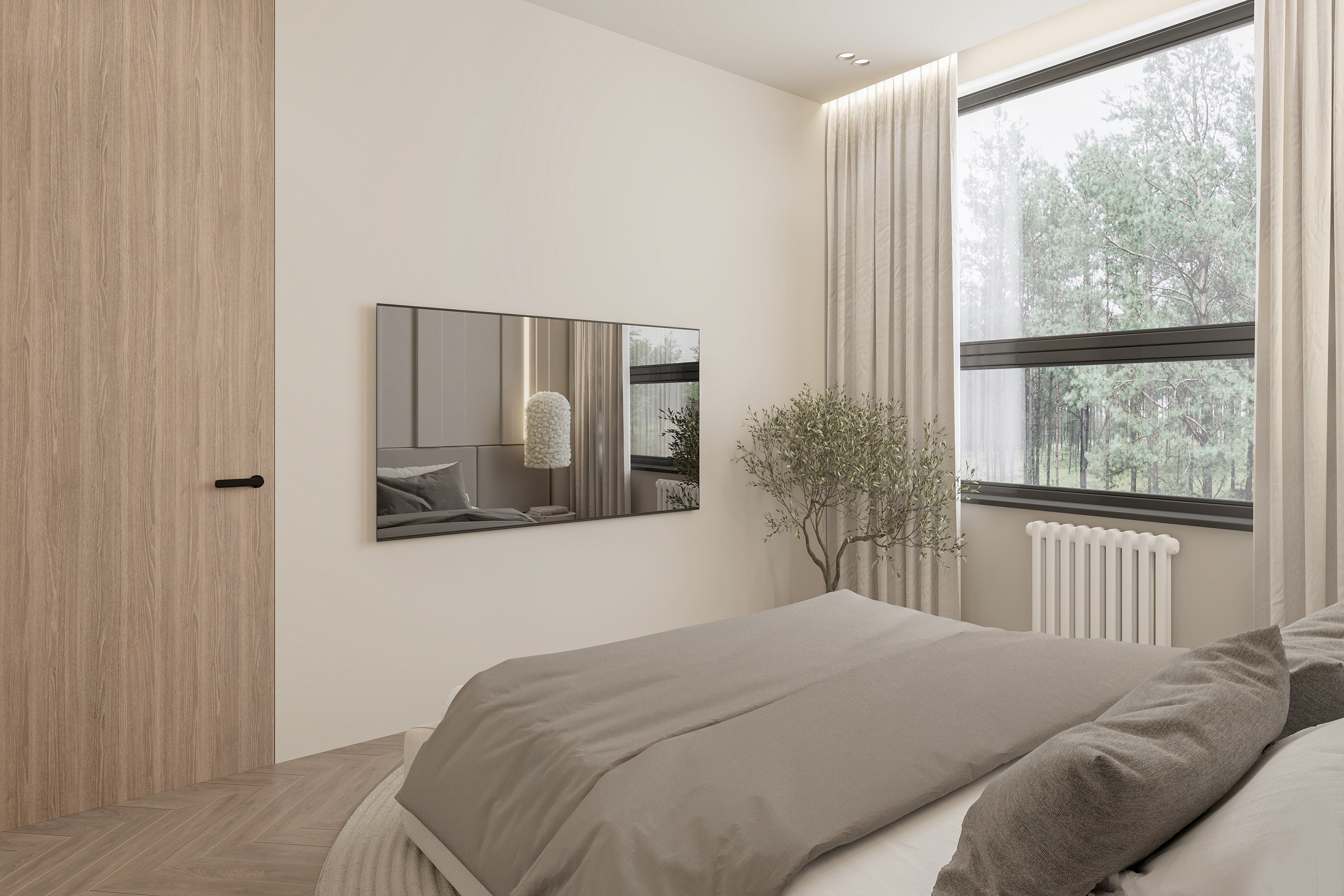 3д визуализация кв 75 м² г.Москва. Ксения. 3D‑визуализатор