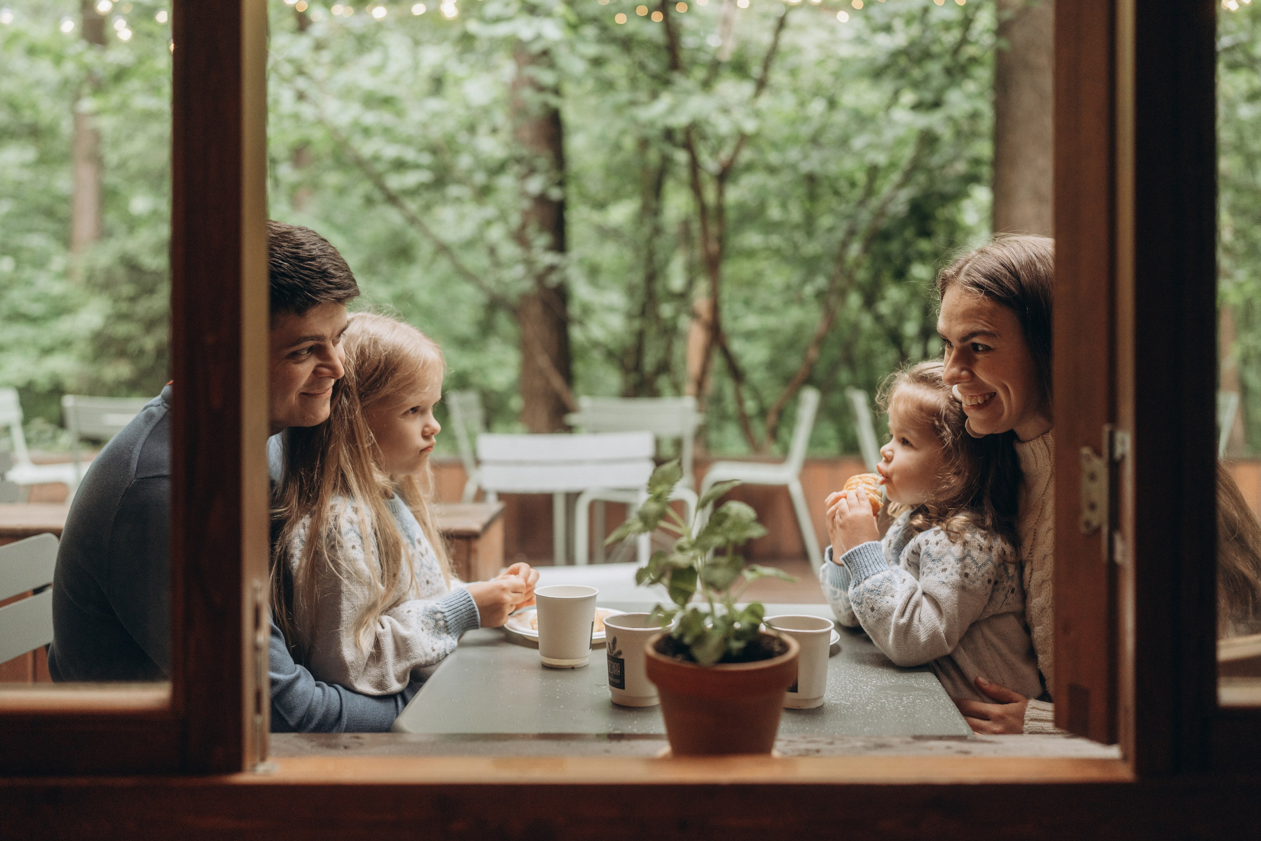 Лесная чайная. Семейный фотограф и видеограф в Москве
