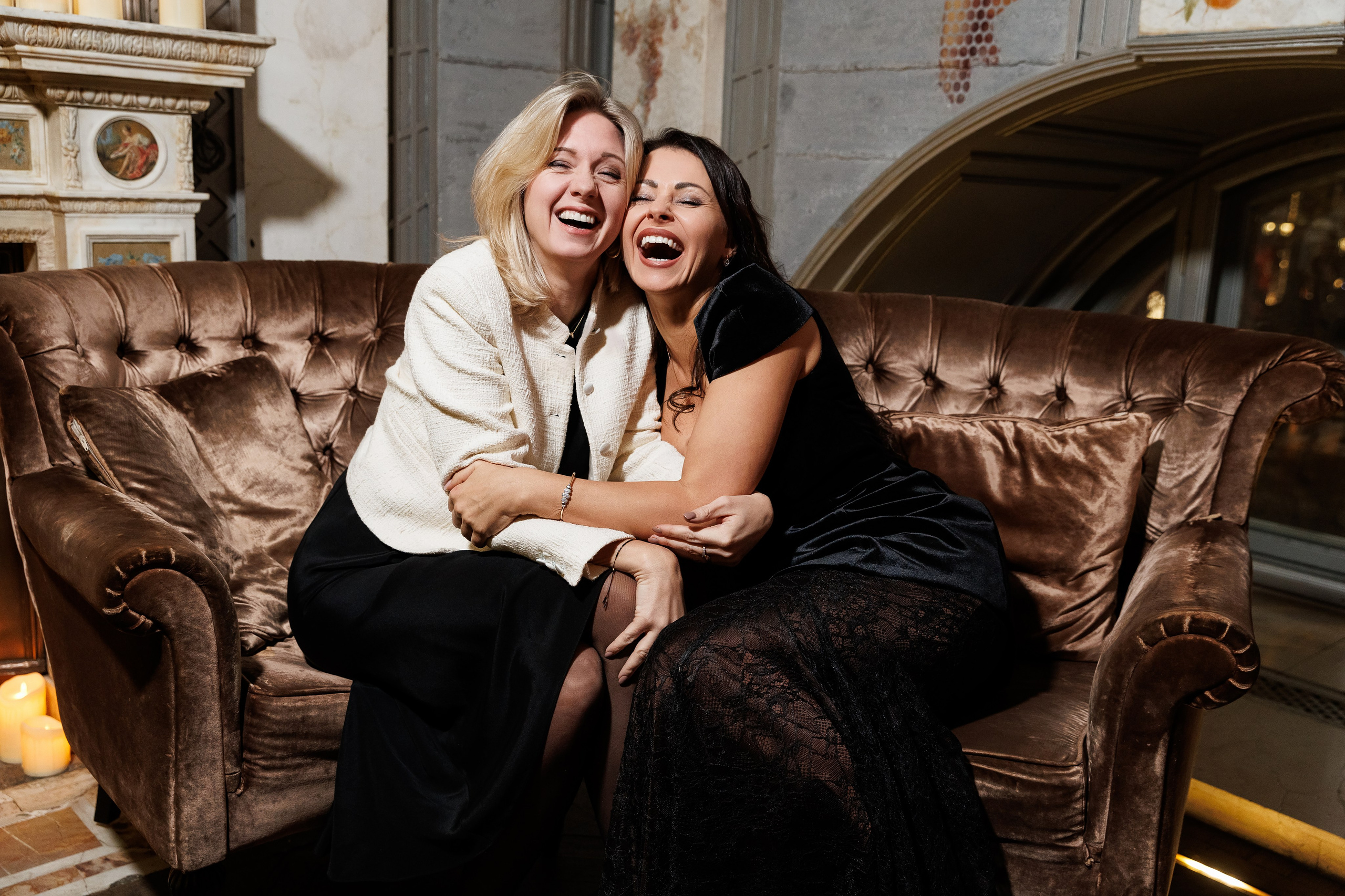 Новогодний ужин Сбер