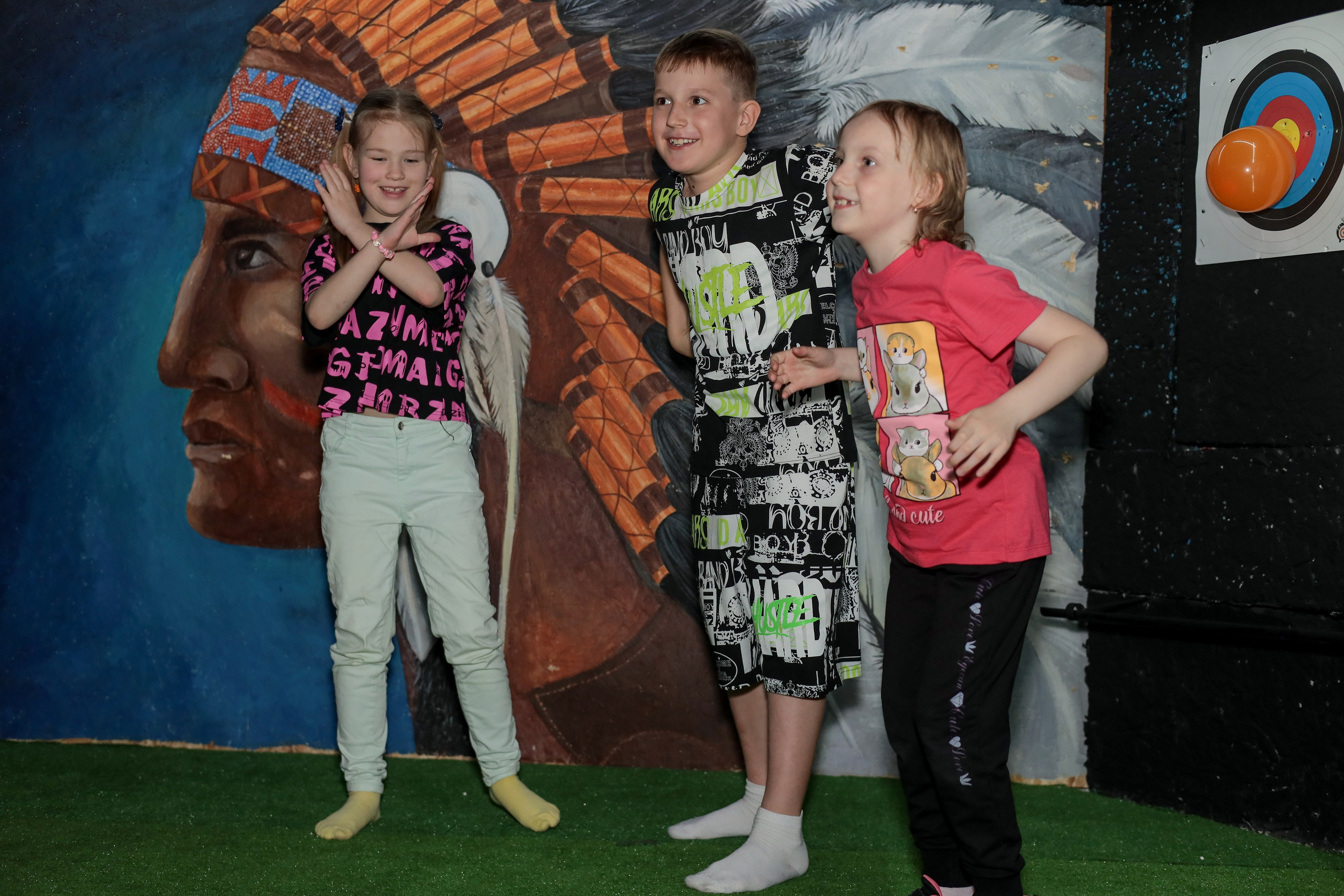 День рождение в стрелковом клубе. Фотограф Надршина Лилия