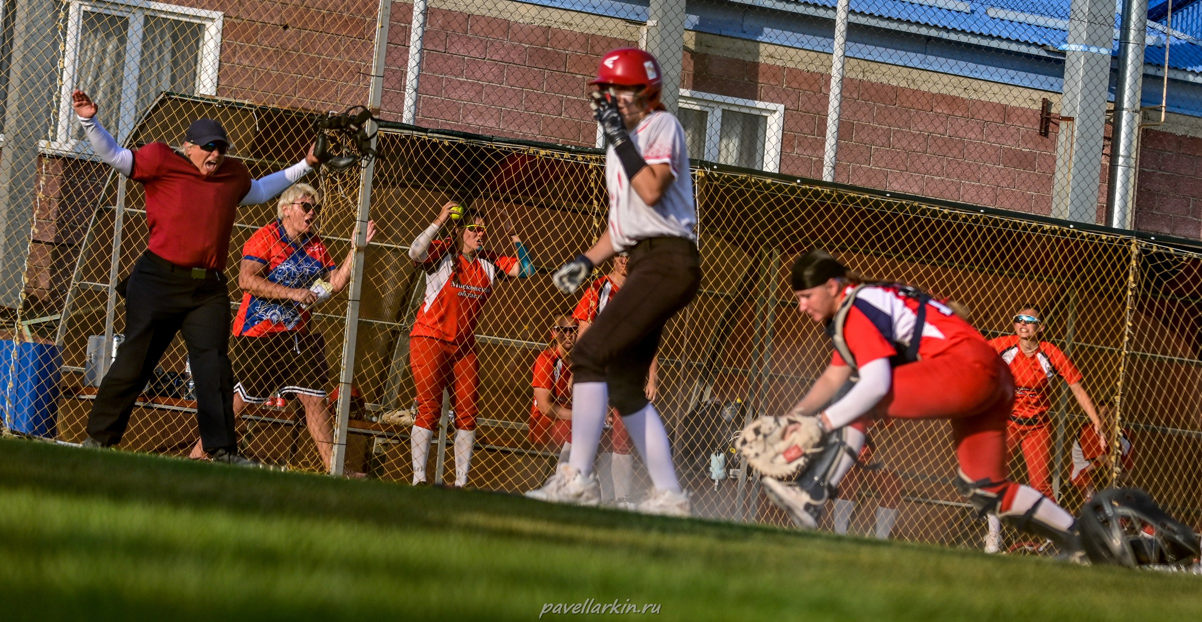 Софтбол: Финал юношеской спартакиады 2025 года. Спортивный фотограф, фотожурналист Павел Ларькин