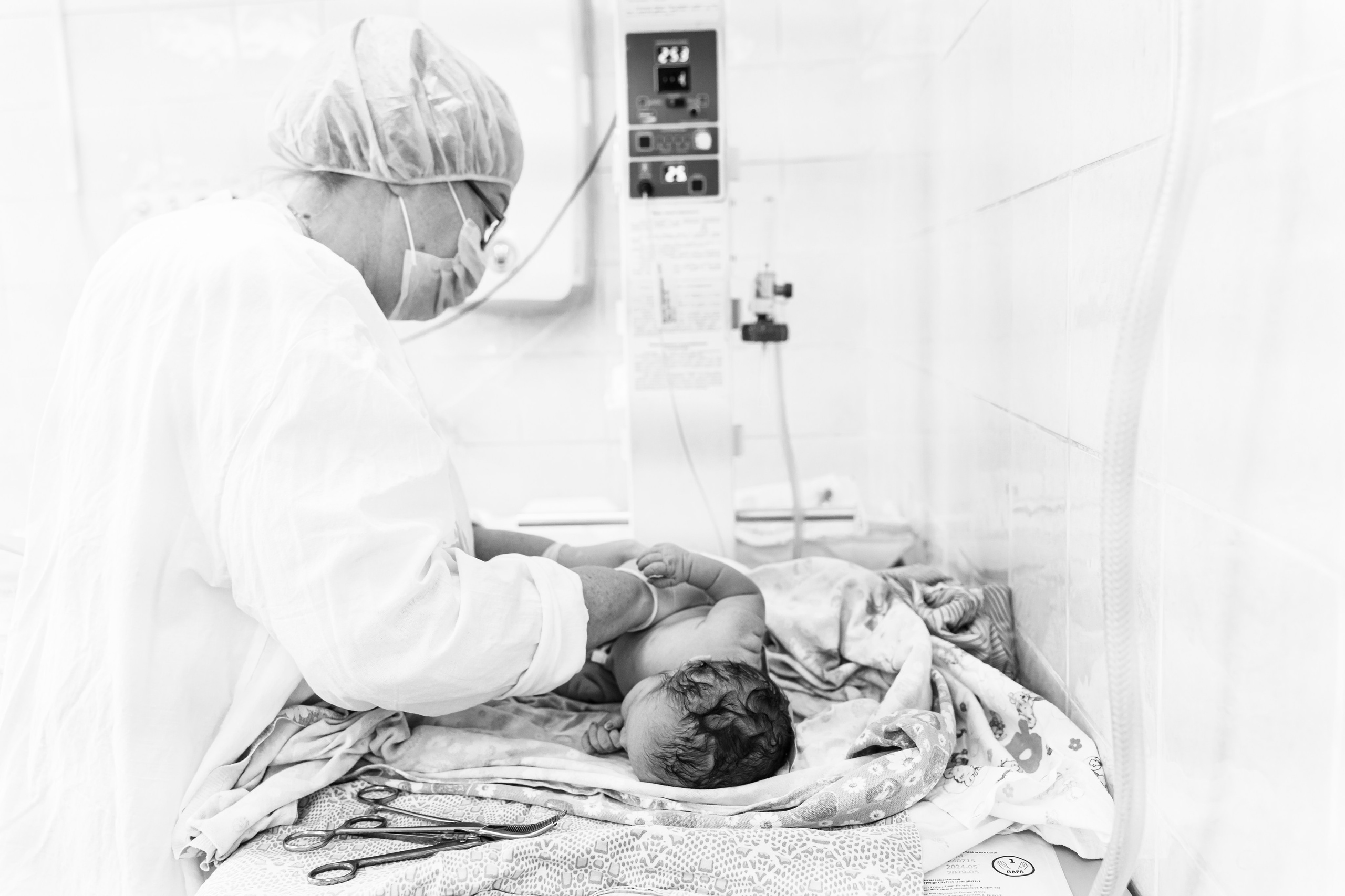 Фотосессия новорожденной. Фотограф Ким Наталья в Красноярске