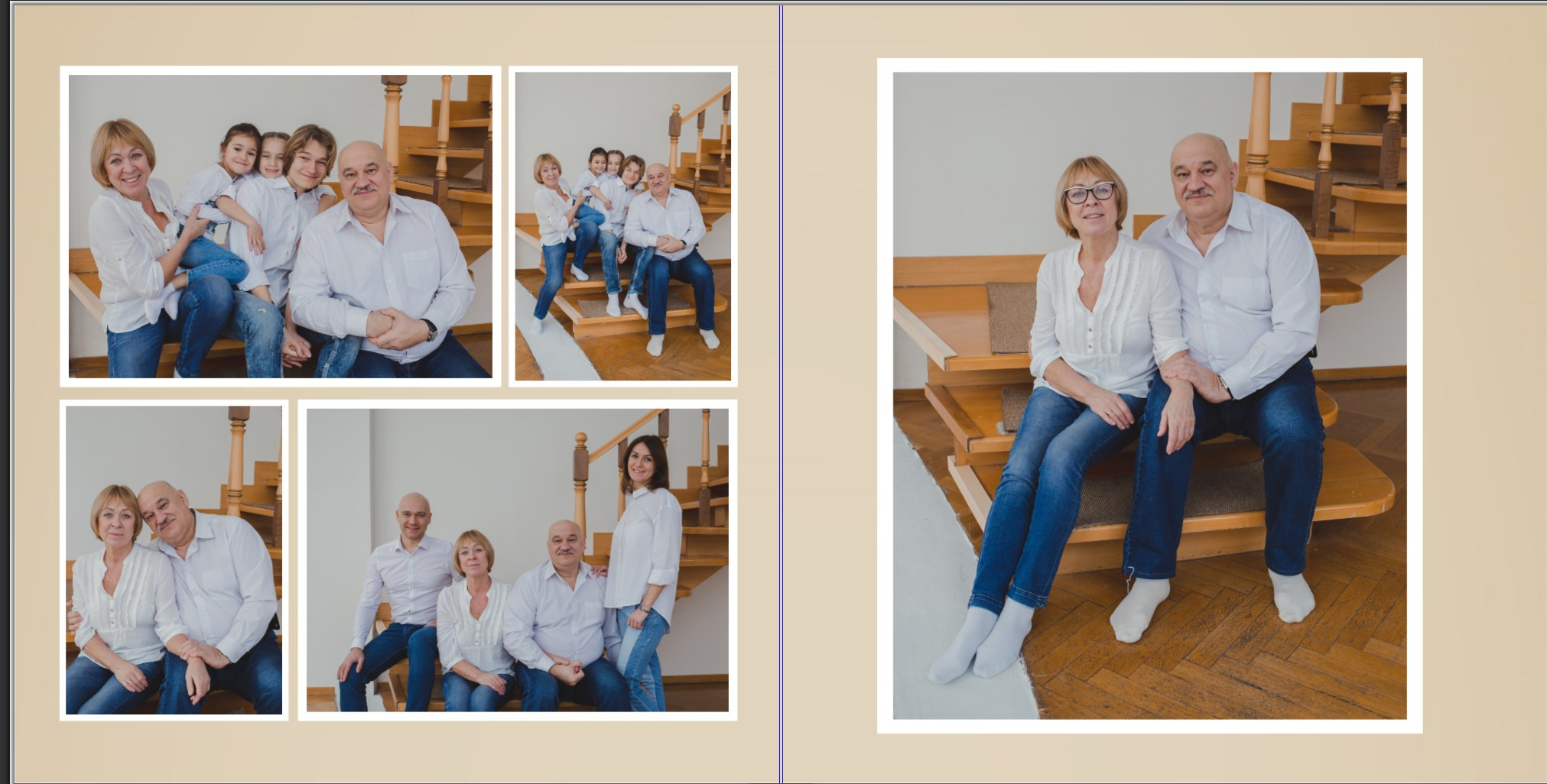 Семейные фотокниги. Семейный фотограф Николаева Ольга