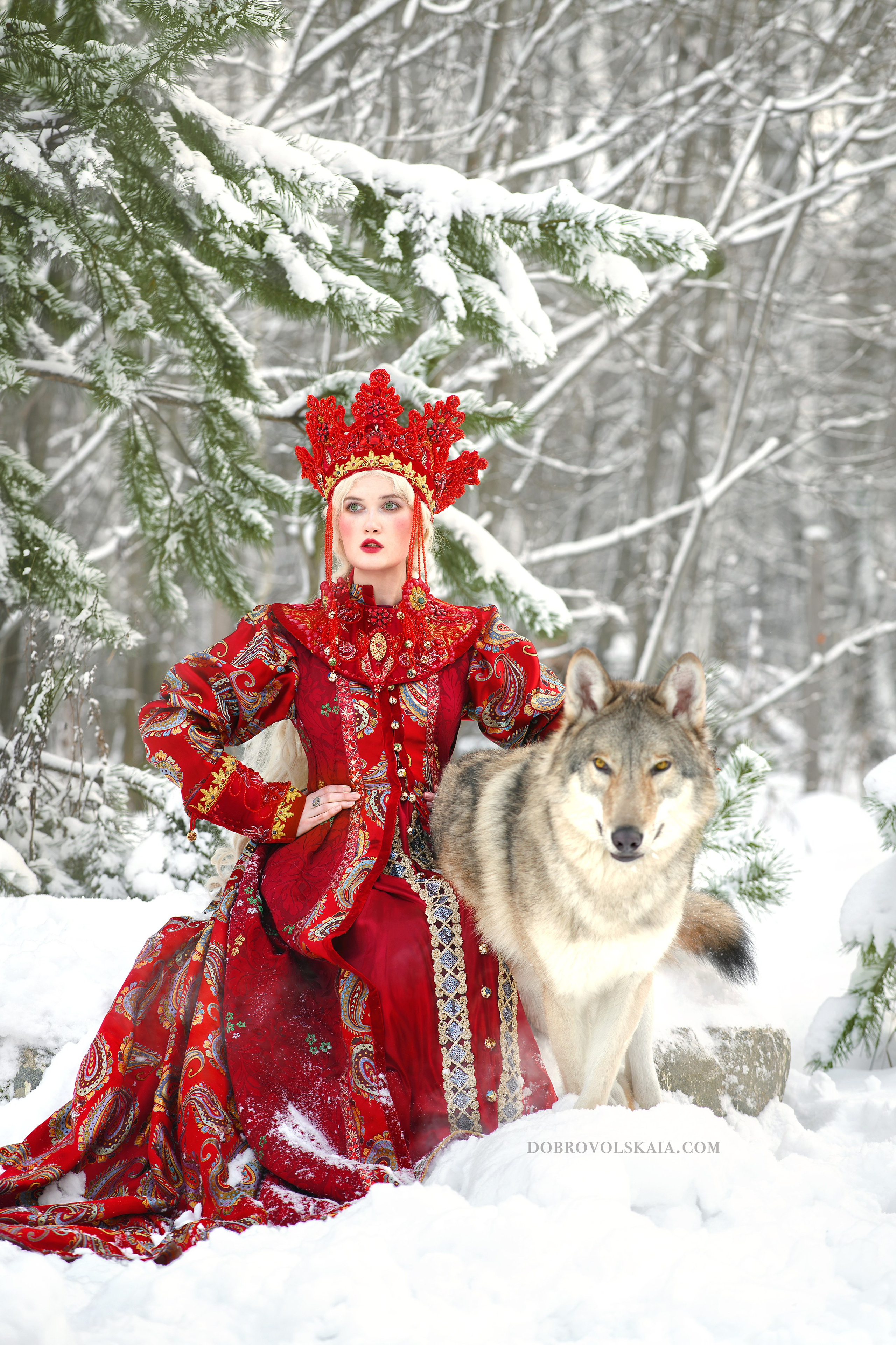 Русские народные костюмы в Москве