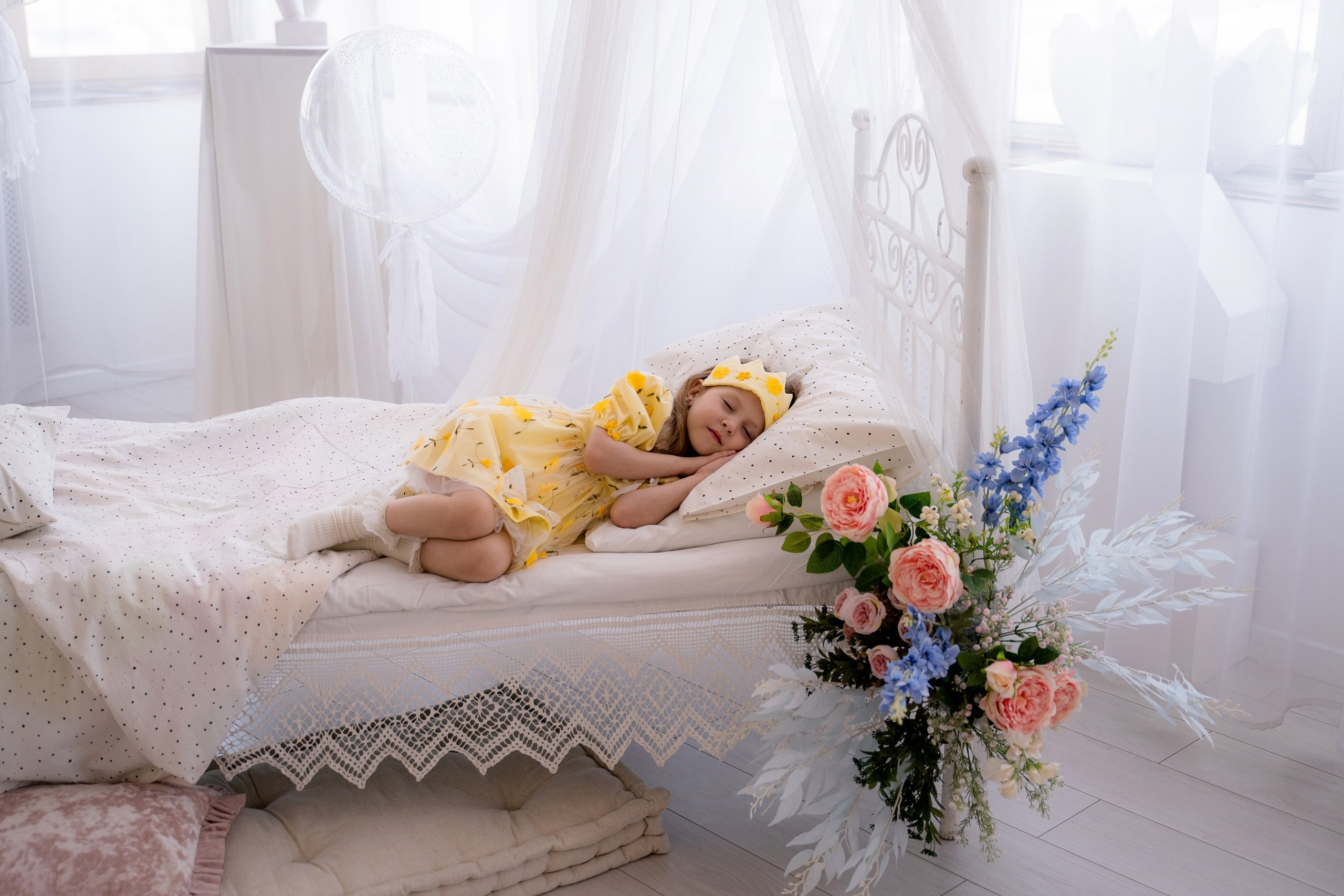 Маленькие принцессы. Фотостудия Малина в городе Улан-Удэ. Фотограф Ирина Жарникова