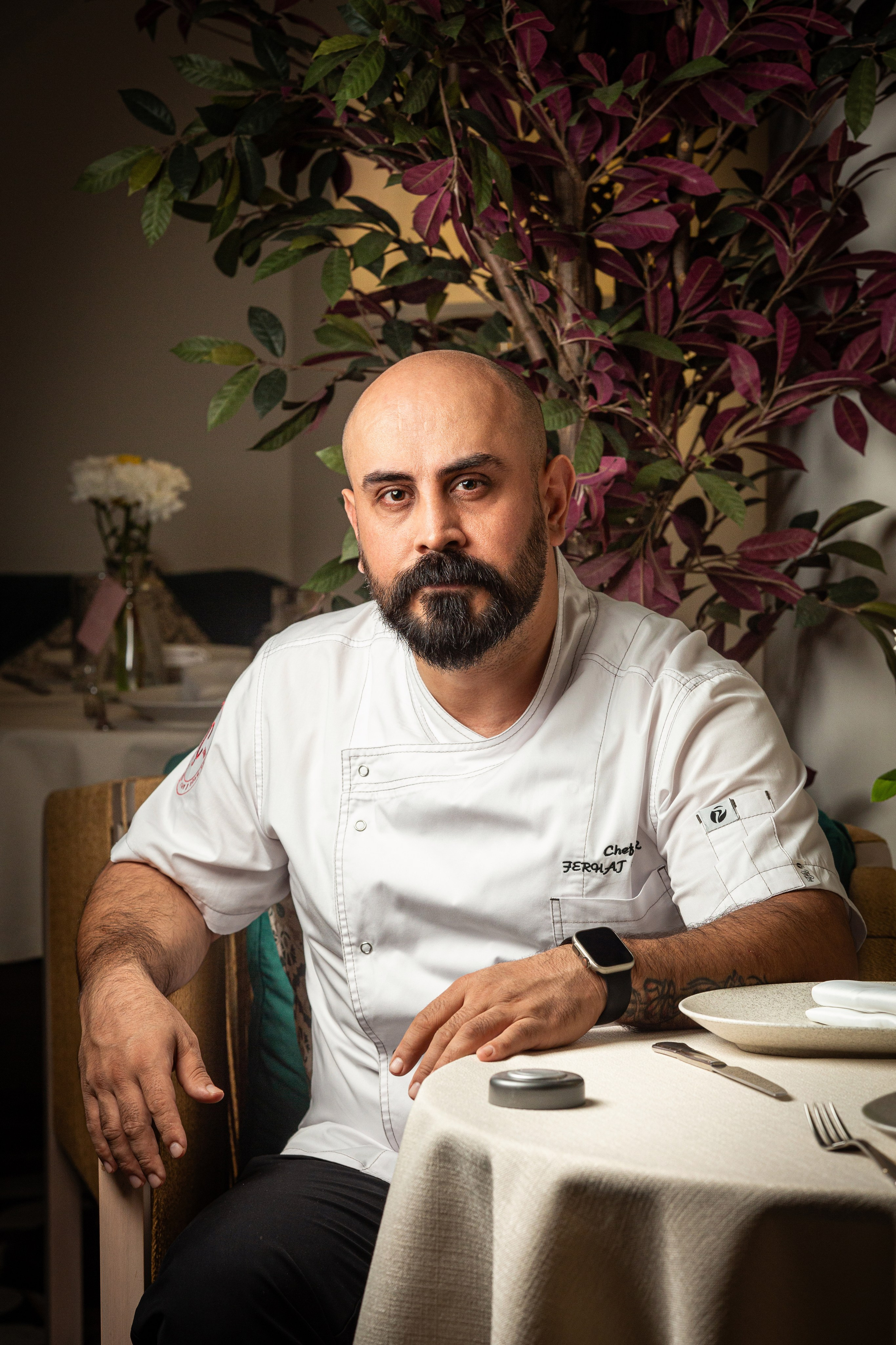 Фотосессия для шеф-повара ресторана Coban. Фотограф в Атырау Максим Стадниченко