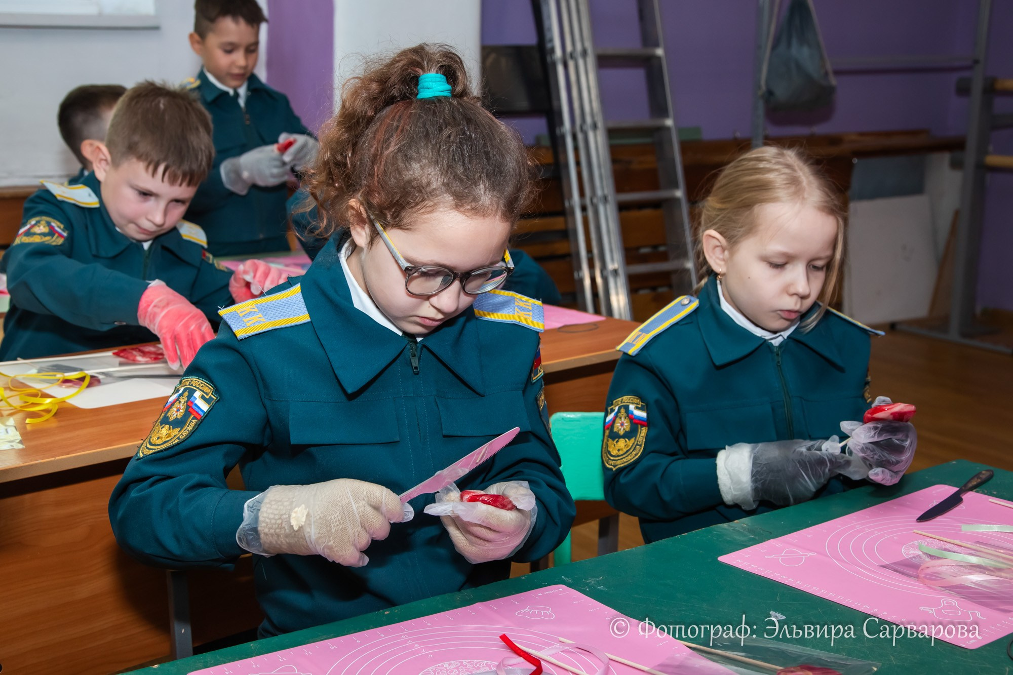 МК по карамели для ЦО 69. Репортажный Фотограф