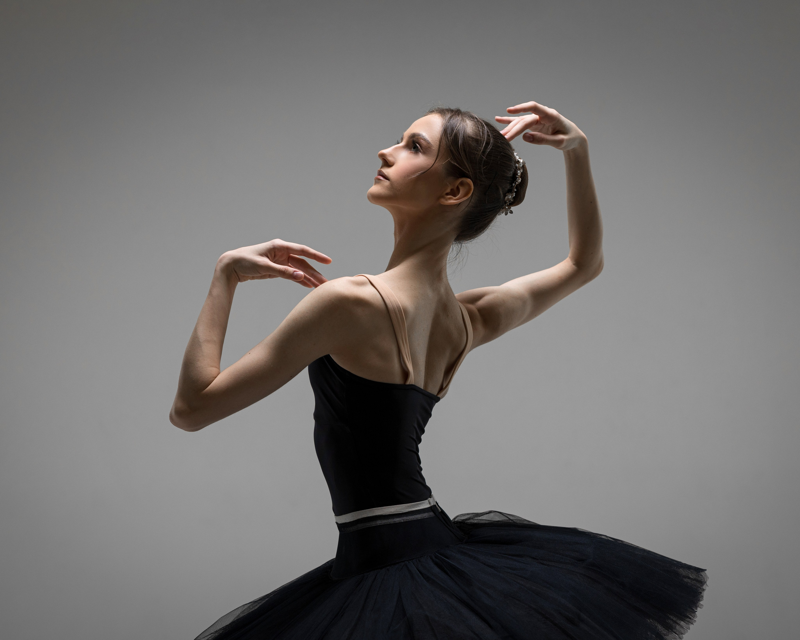 Балетная съёмка на белой циклораме и фонах. Балетный фотограф Алина Ханько — Душа Балета