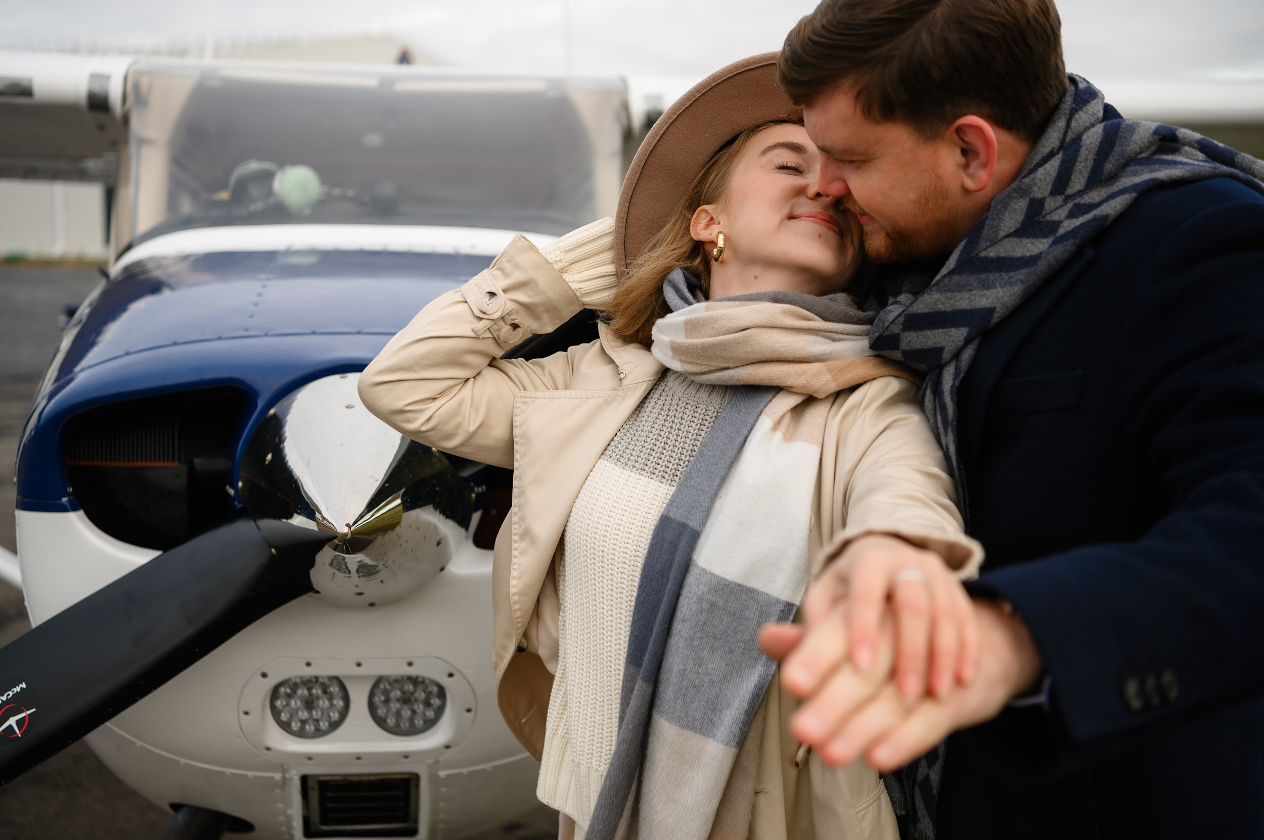 Love-story. Самолёт. Фотограф Марина Росси