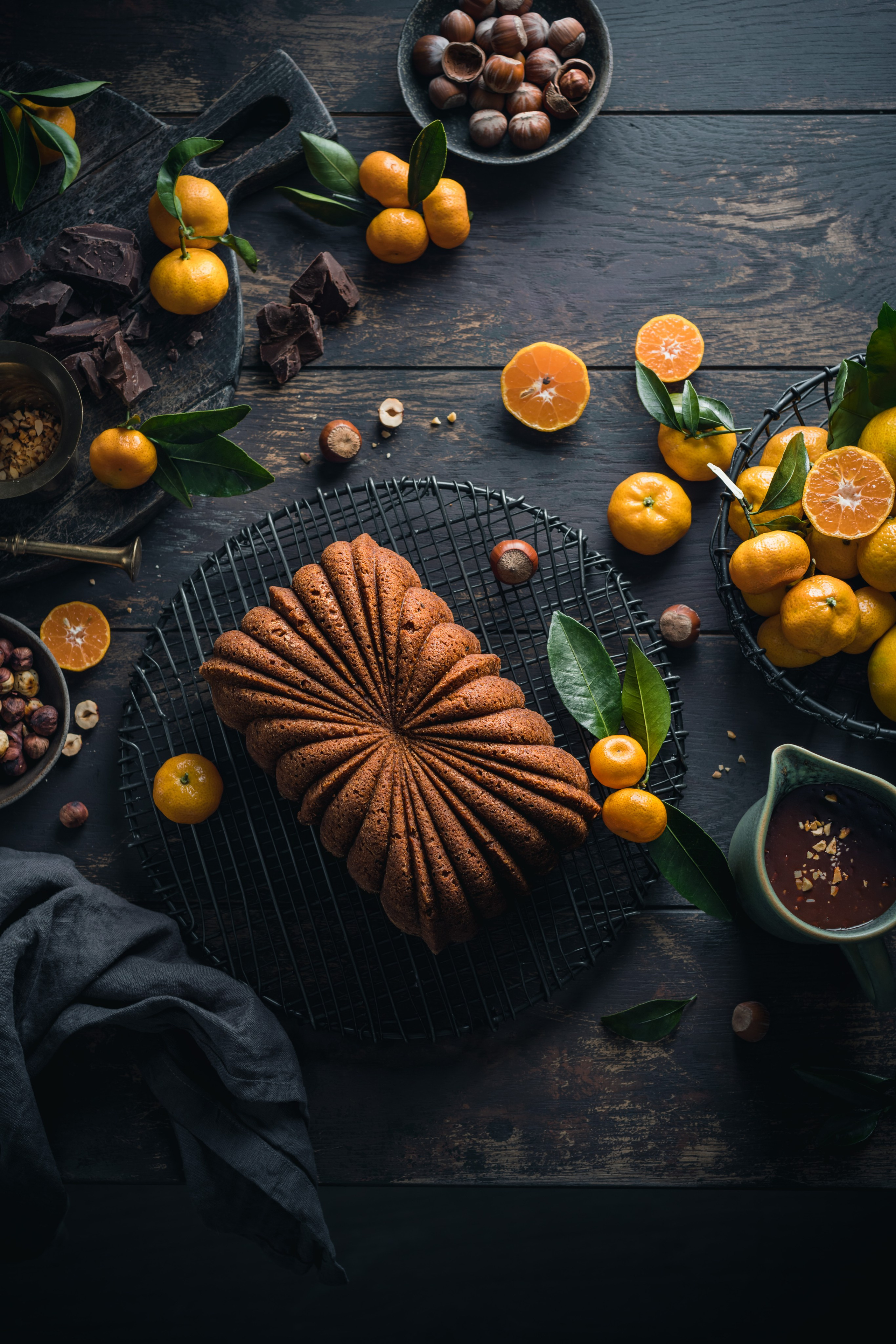 Мандариновый кекс stillife. Foodie Stories (гастрономические истории) рекламная фуд-фотосъёмка, Москва