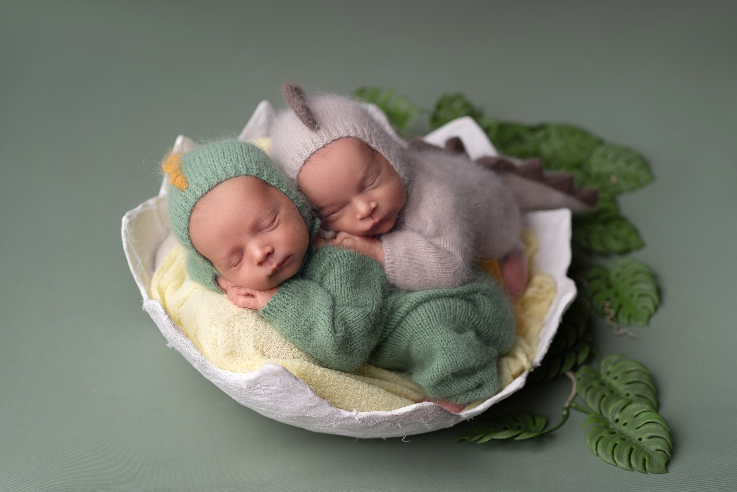 Двойня. Newborn фотограф в Москве — Фотофеи. Съемка новорожденных и детей до года