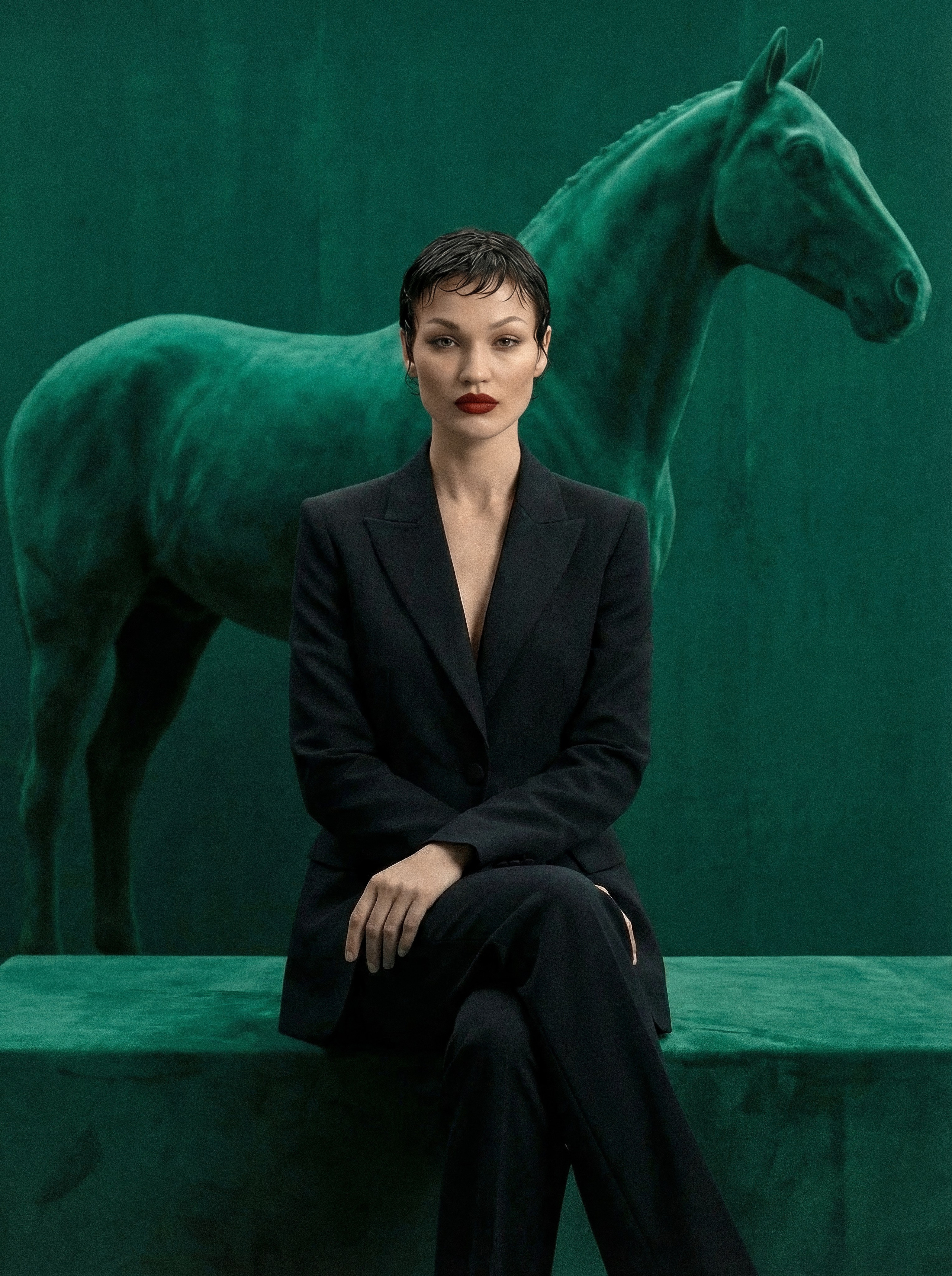 GREEN HORSE. Портретный фотограф Анна Мерзлякова