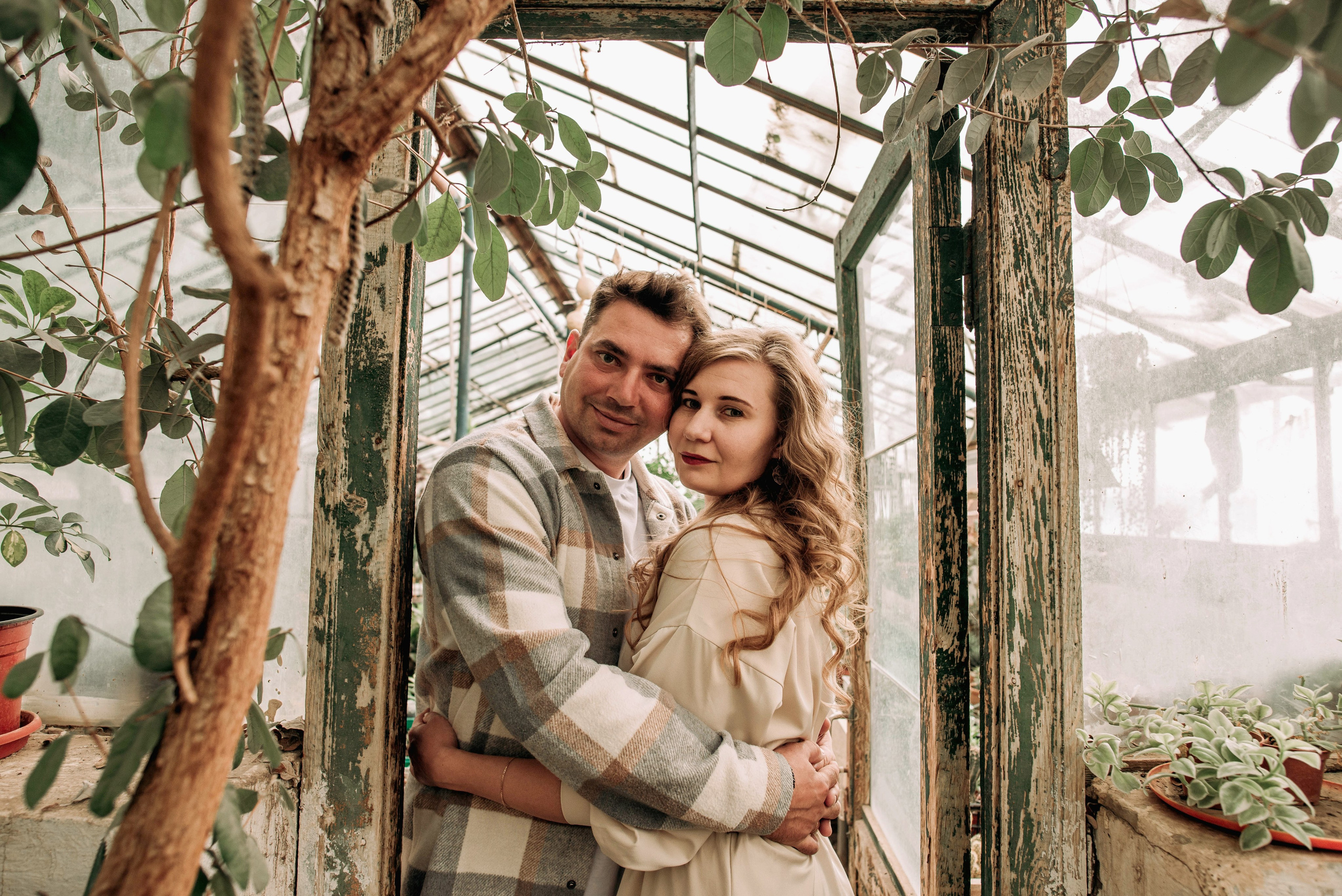 Семейная съёмка в оранжерее. Семейный фотограф в Новочеркасске Виктория Громова