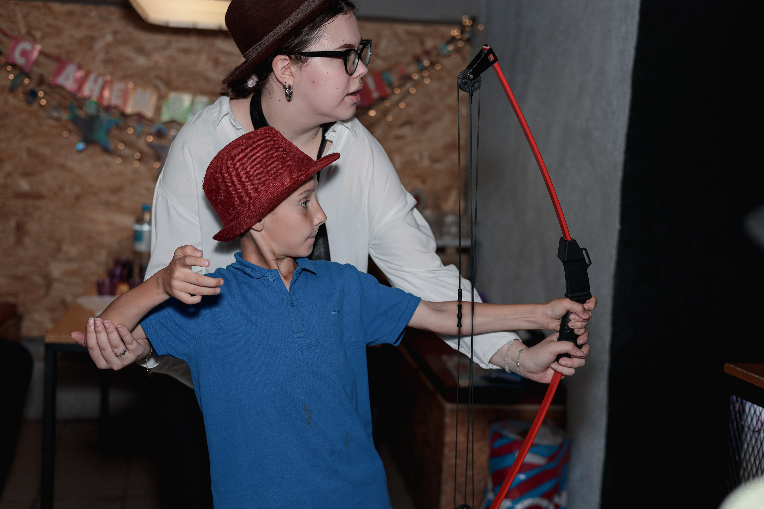 День рождение в стрелковом клубе. Фотограф Надршина Лилия