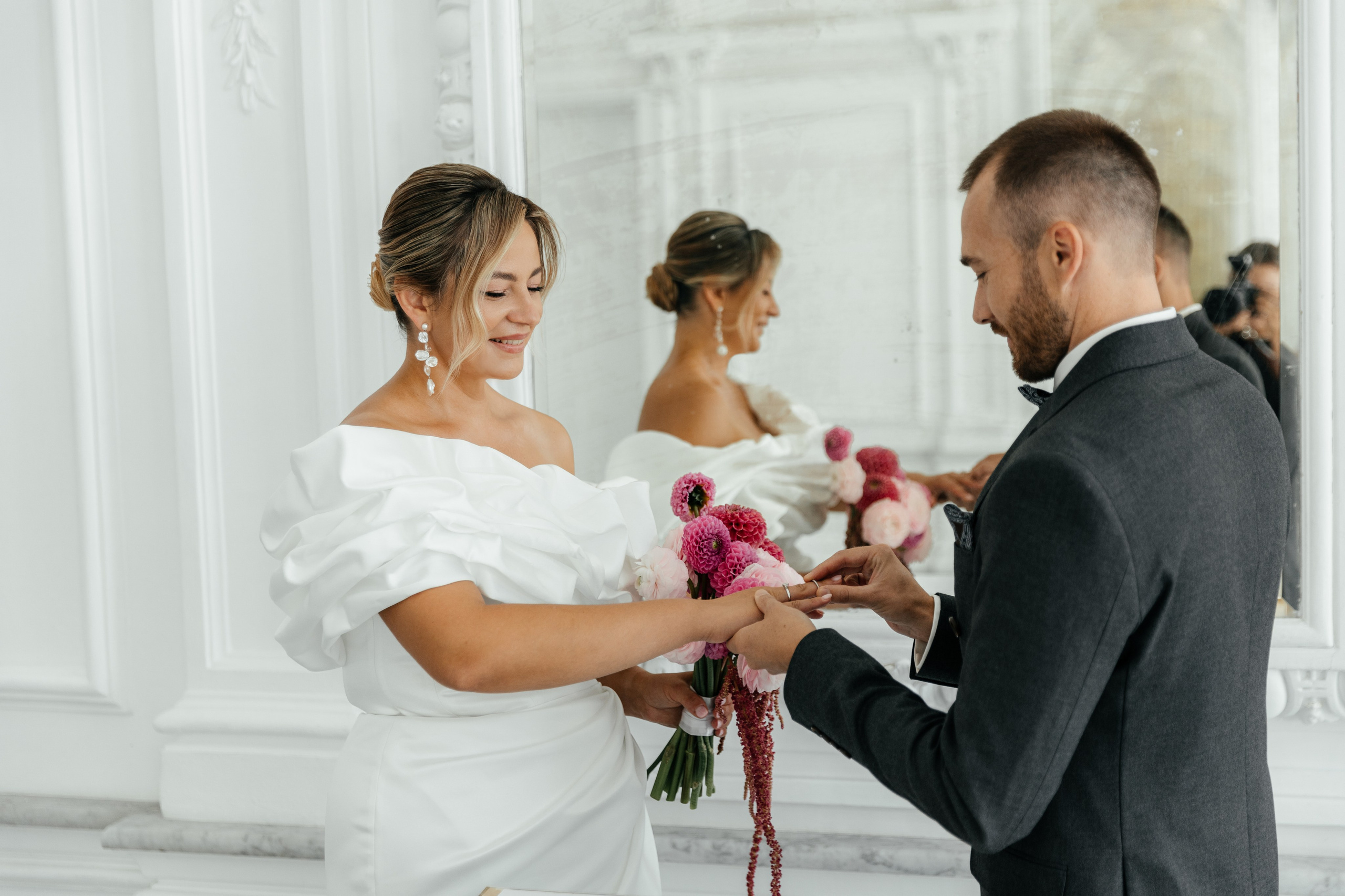 Александр и Екатерина | Особняк Спиридонова. Свадебный фотограф Ангелина Зотова | Обнинск, Москва, Калуга