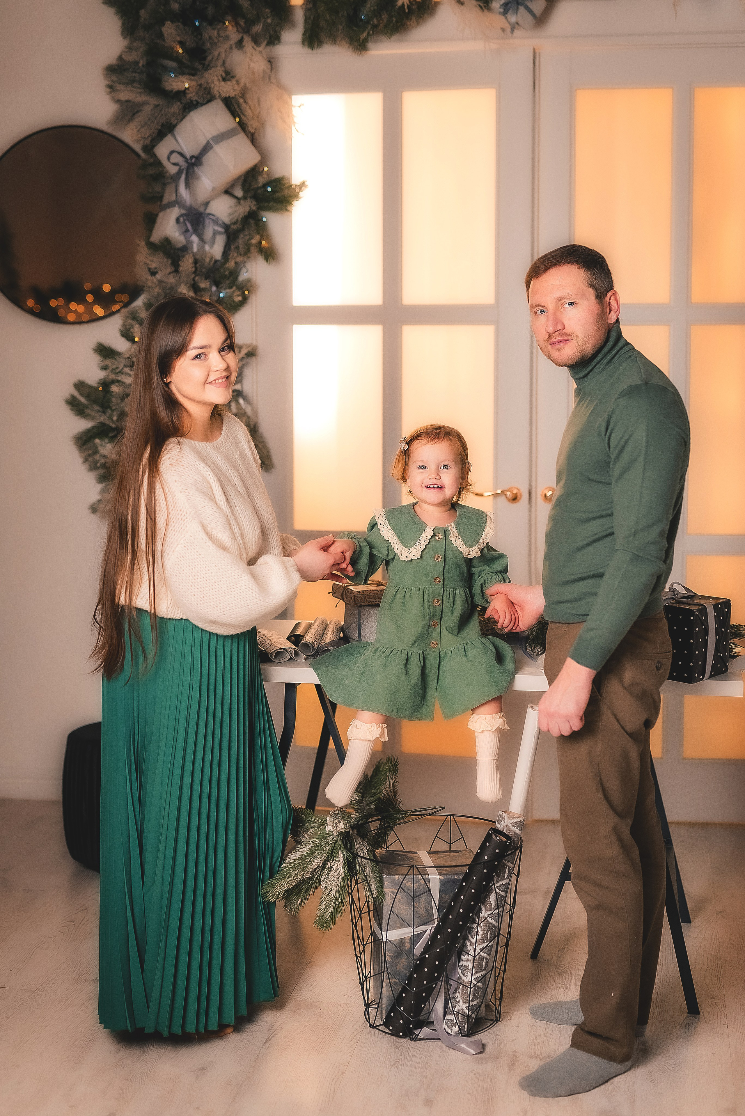 Новогодняя фотосессия для Юлии. Семейный, детский фотограф в Воронеже Анна Никитина