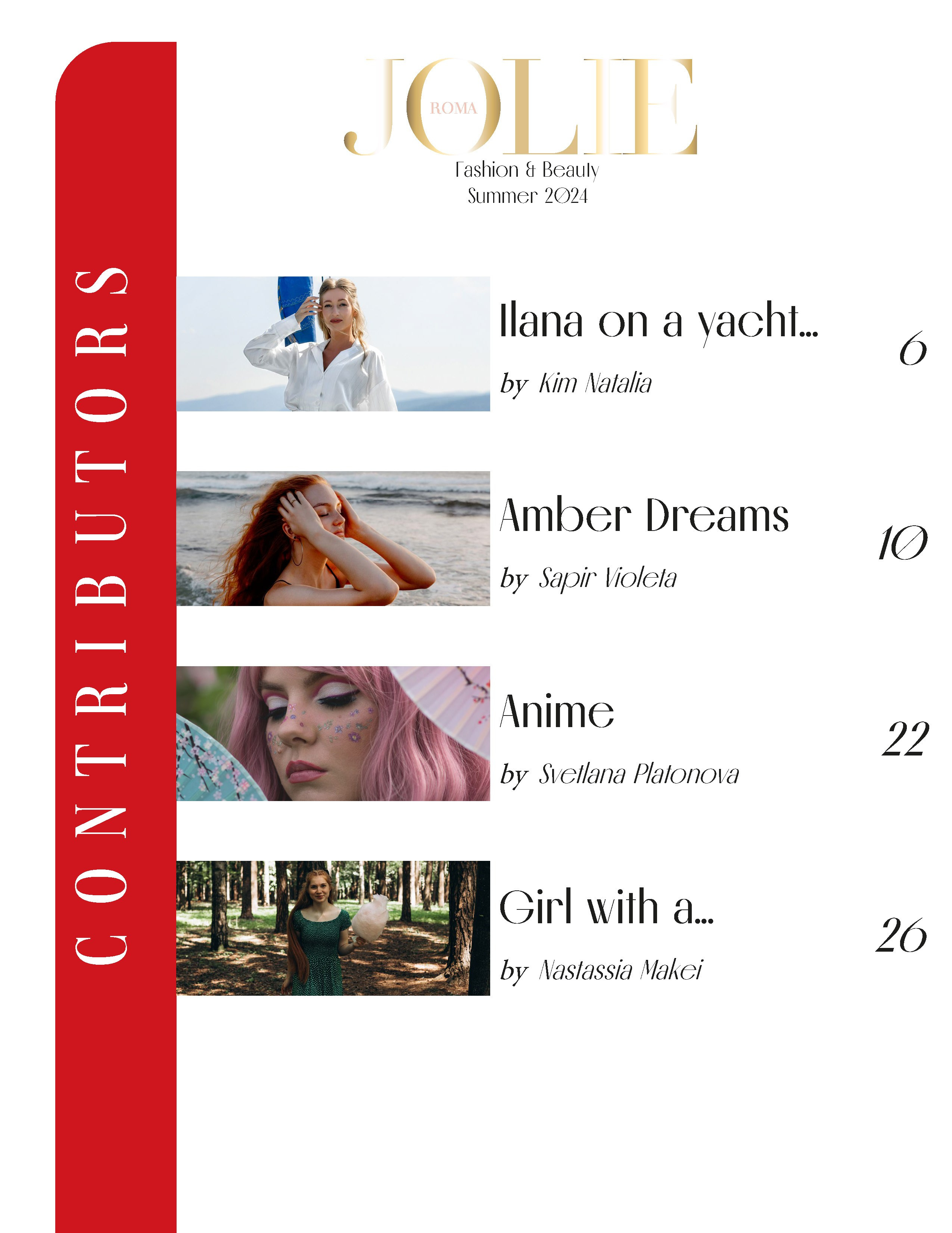 JOLIE Magazine | The July Fashion & Beauty Edition | Vol.5 | 2024. Фотограф Ким Наталья в Красноярске