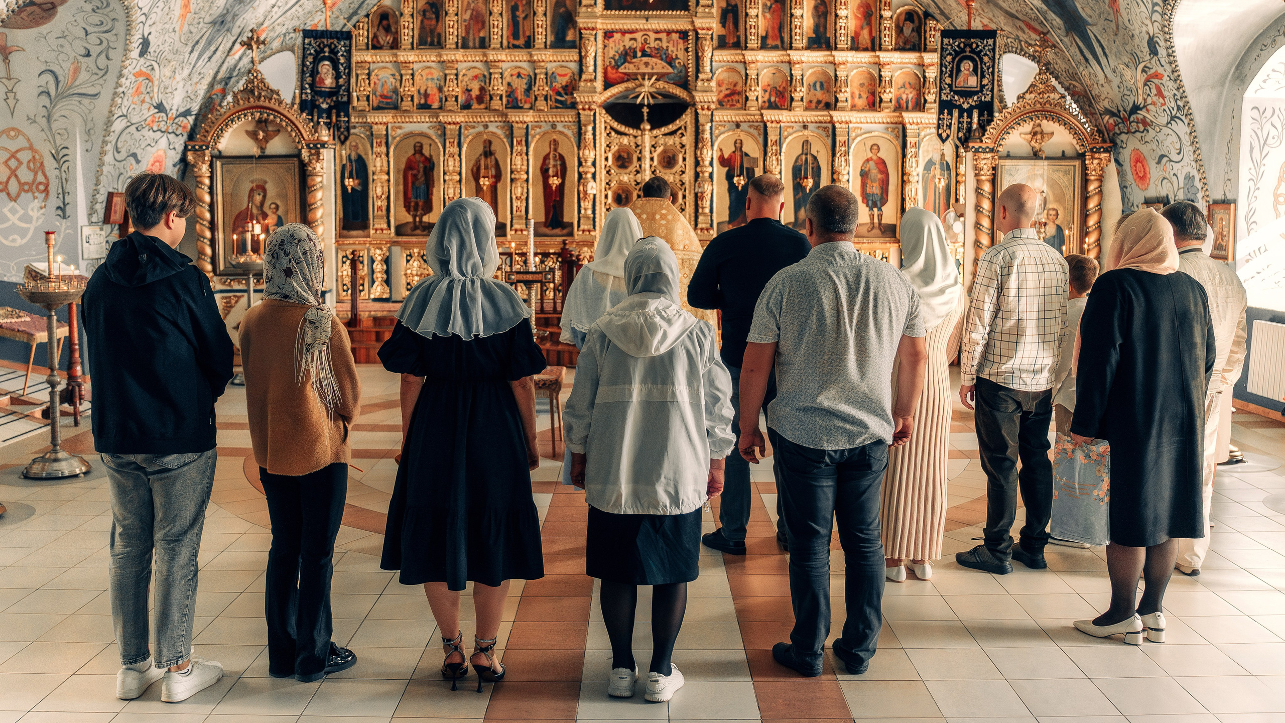 Крещение в церкви Воскресения Христова. Свадебный и репортажный фотограф в Воронеже Роман Янко