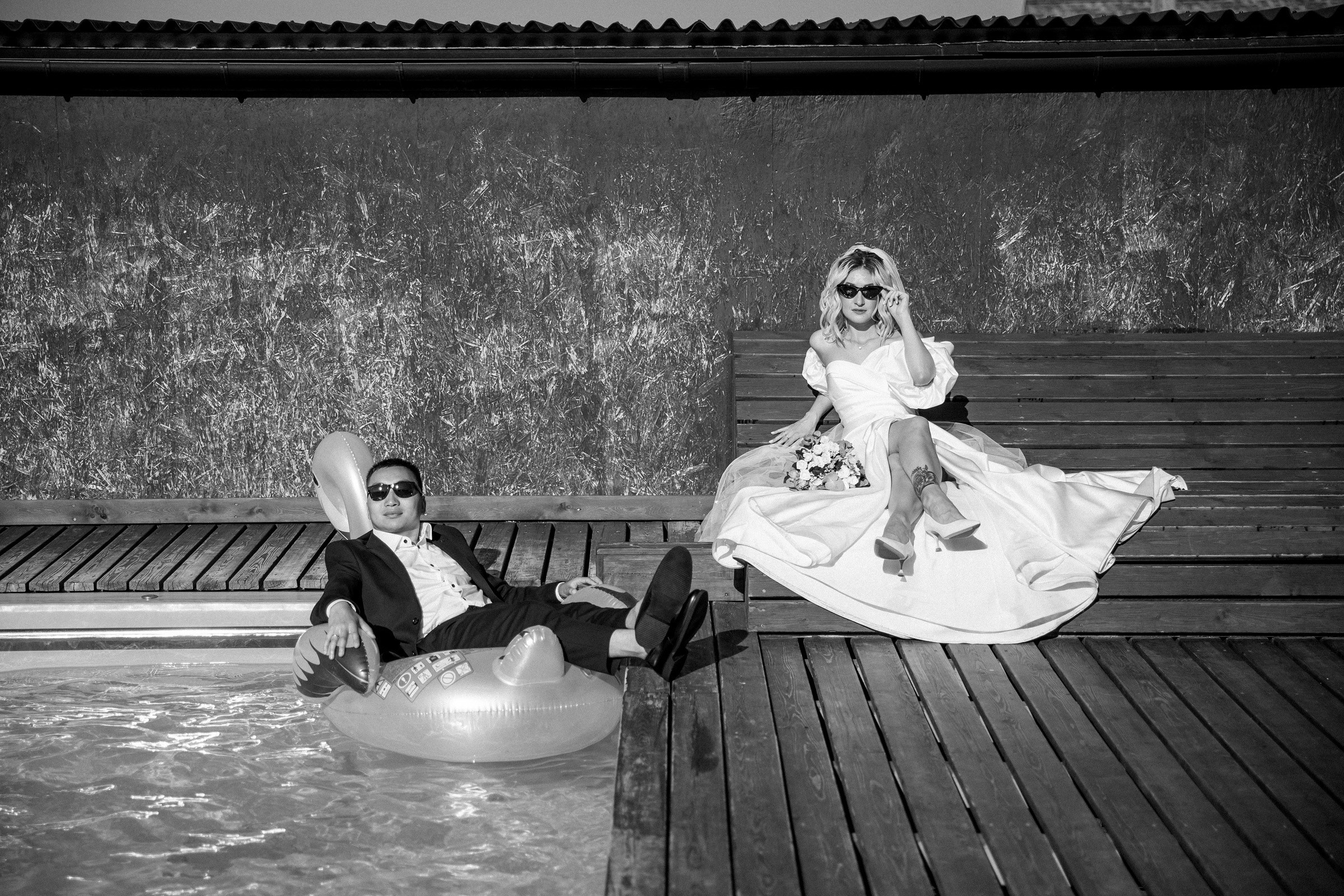 Розовый фламинго. И буханка. Свадебный фотограф в Иркутске Сапаров Александр