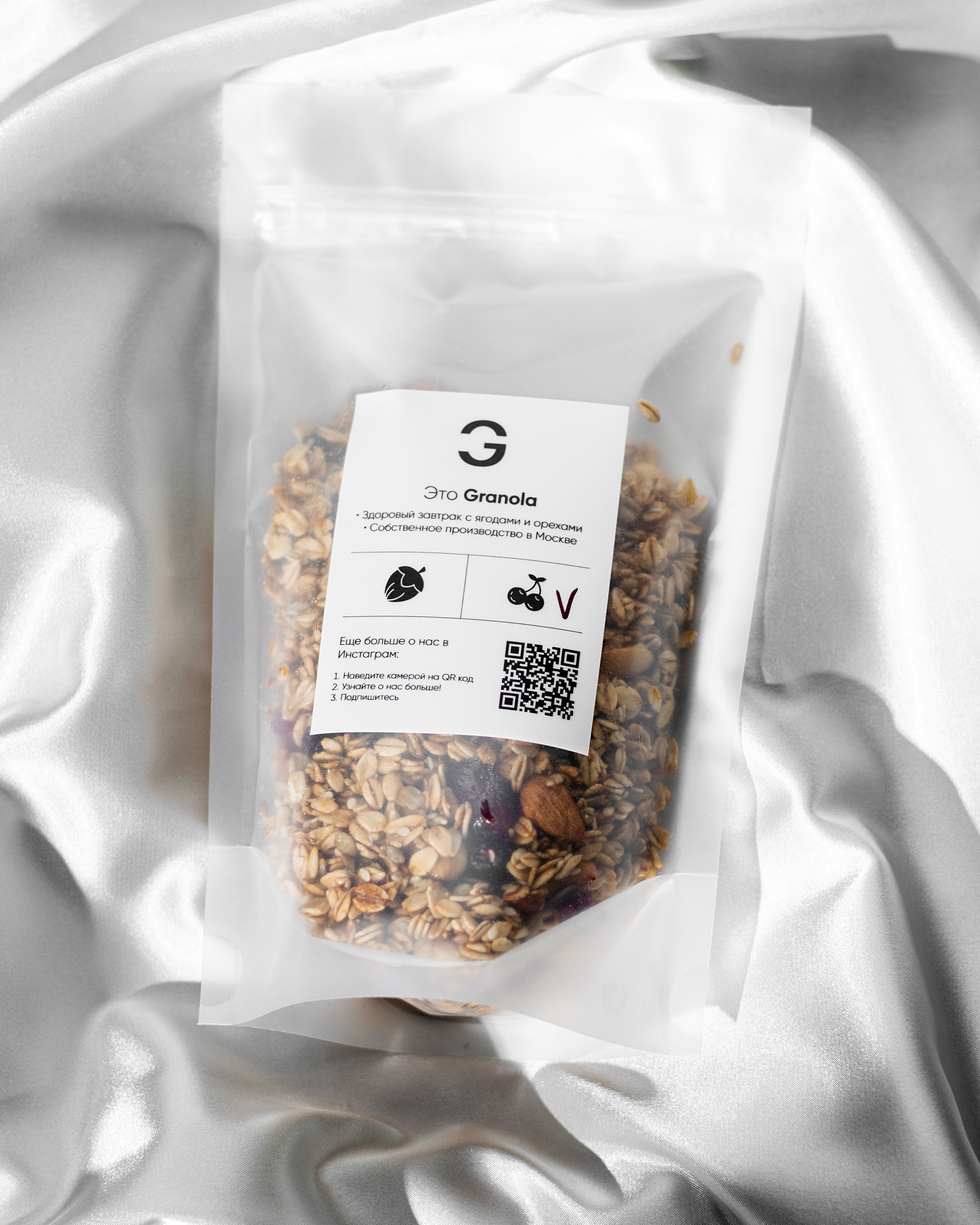 Фотографии гранолы для соц. сетей. Предметный и фуд-фотограф в Москве Мария Гладких