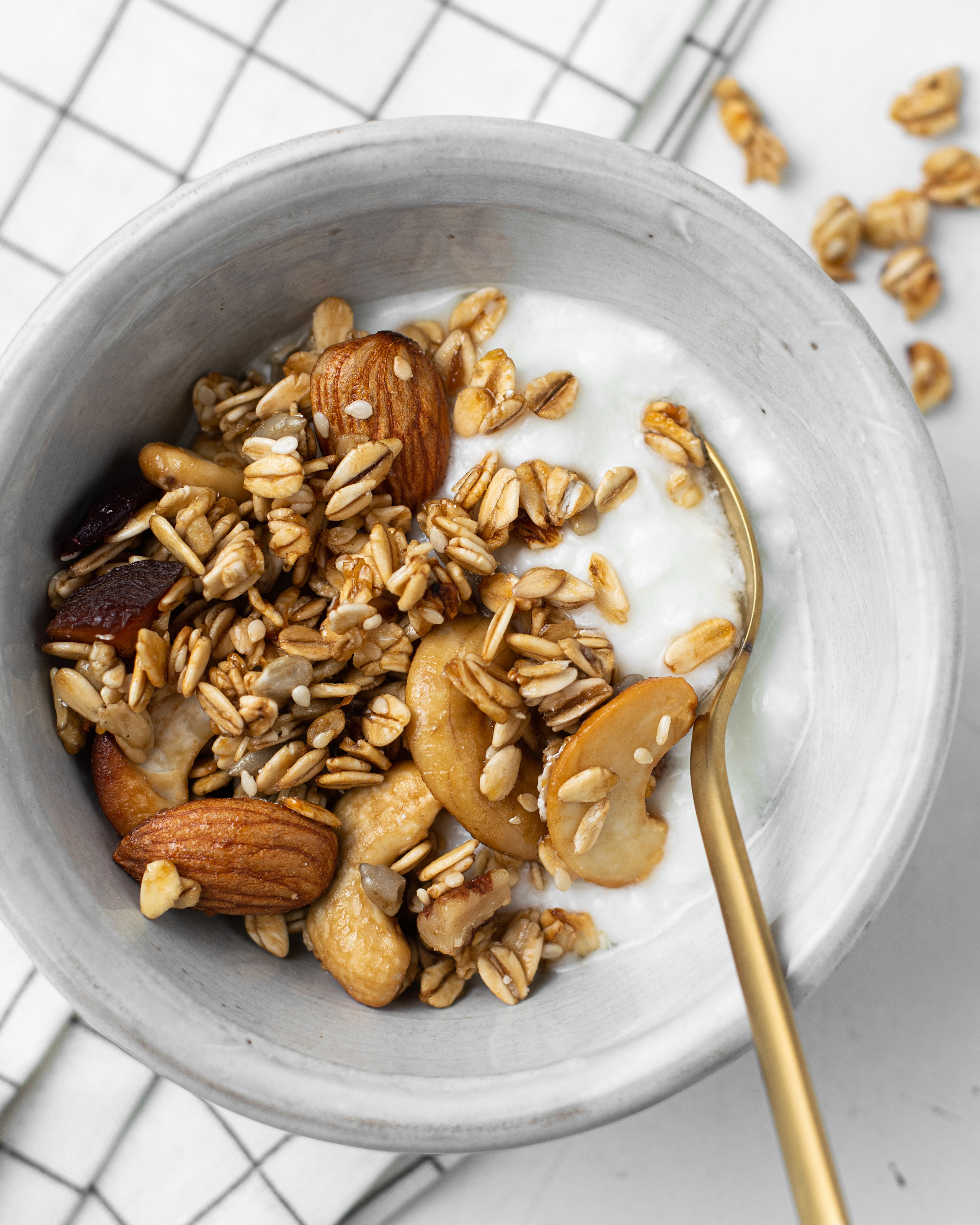 Фотографии гранолы для соц. сетей. Предметный и фуд-фотограф в Москве Мария Гладких