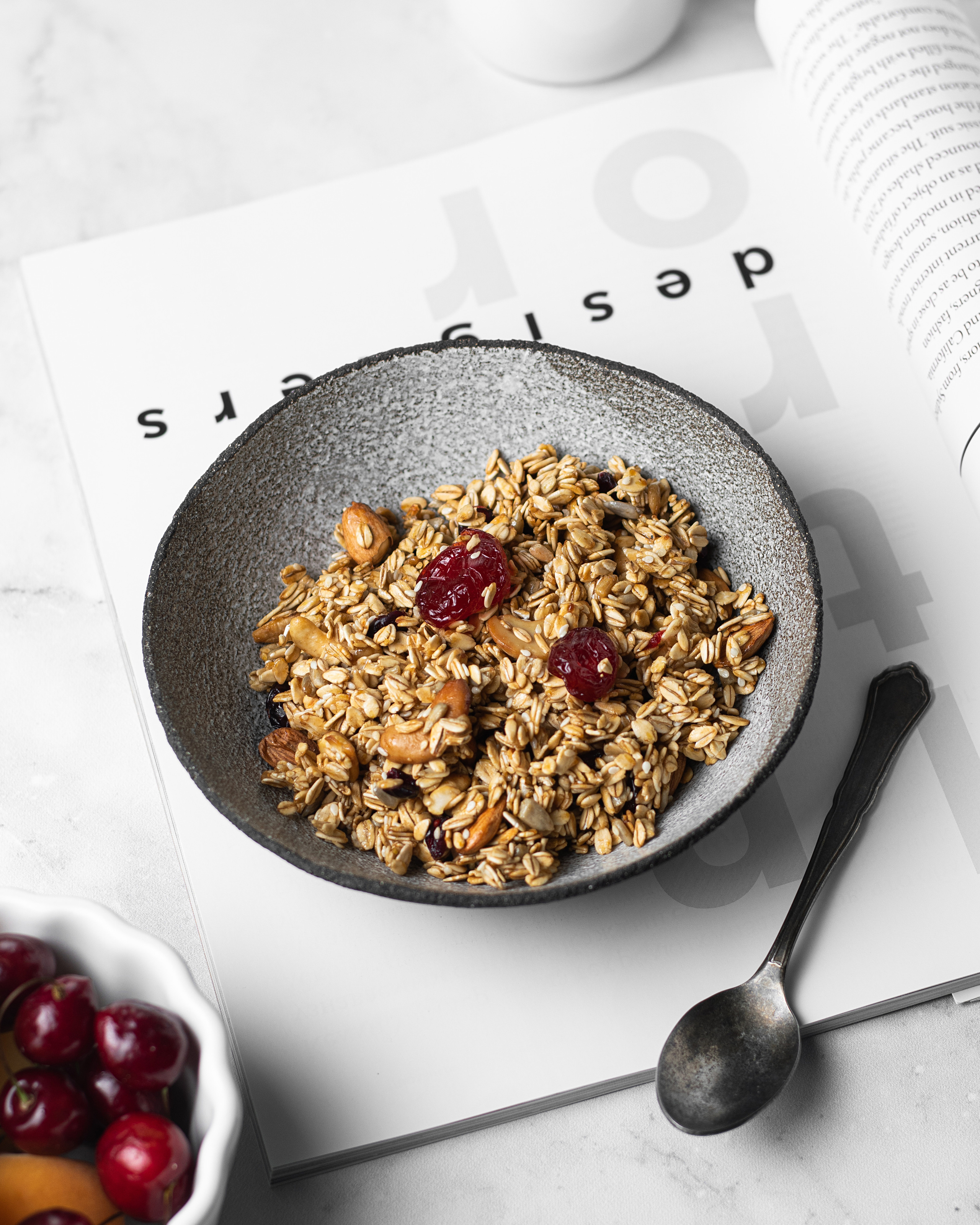 Фотографии гранолы для соц. сетей. Предметный и фуд-фотограф в Москве Мария Гладких