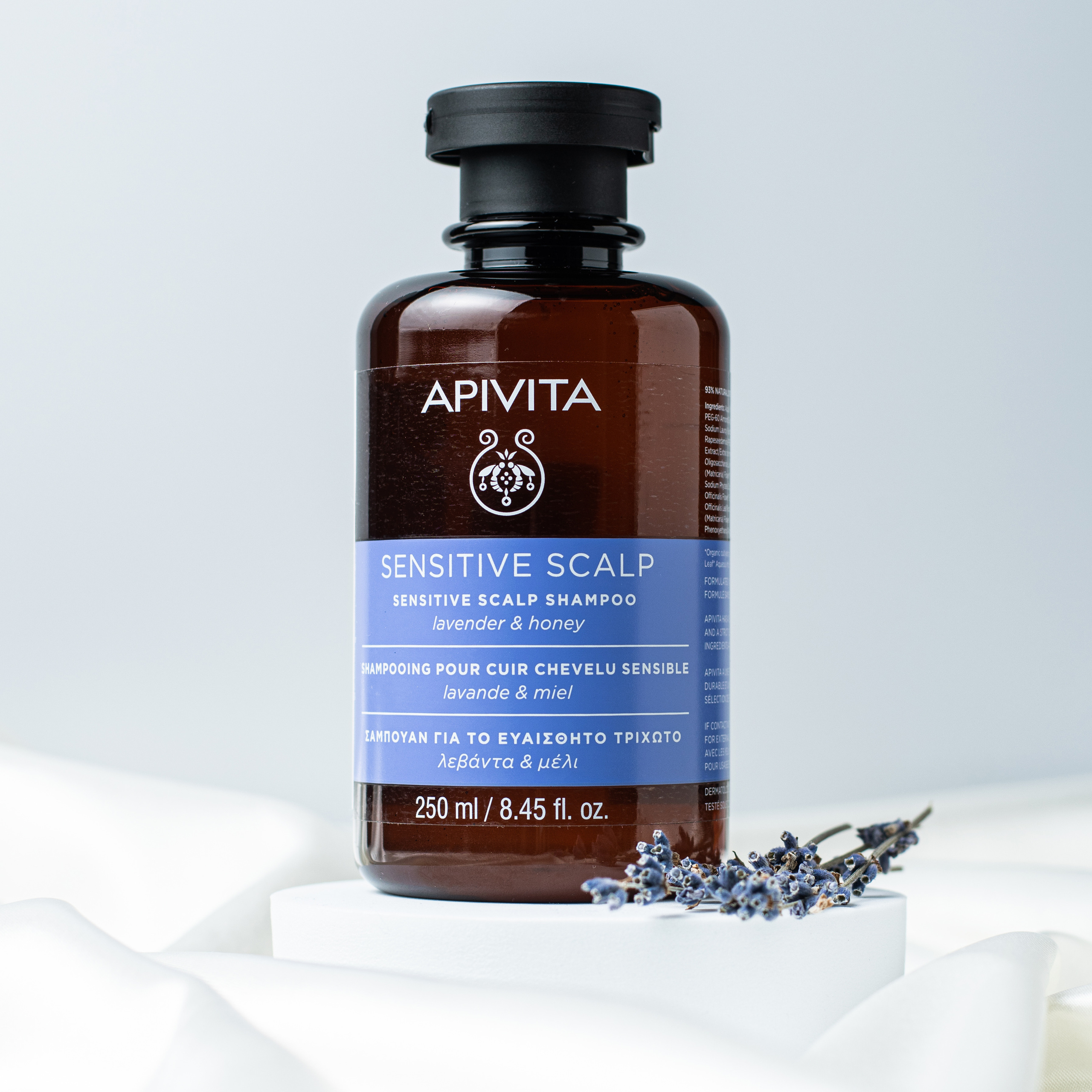 Фотографии косметики Apivita для социальных сетей. Предметный и фуд-фотограф в Москве Мария Гладких