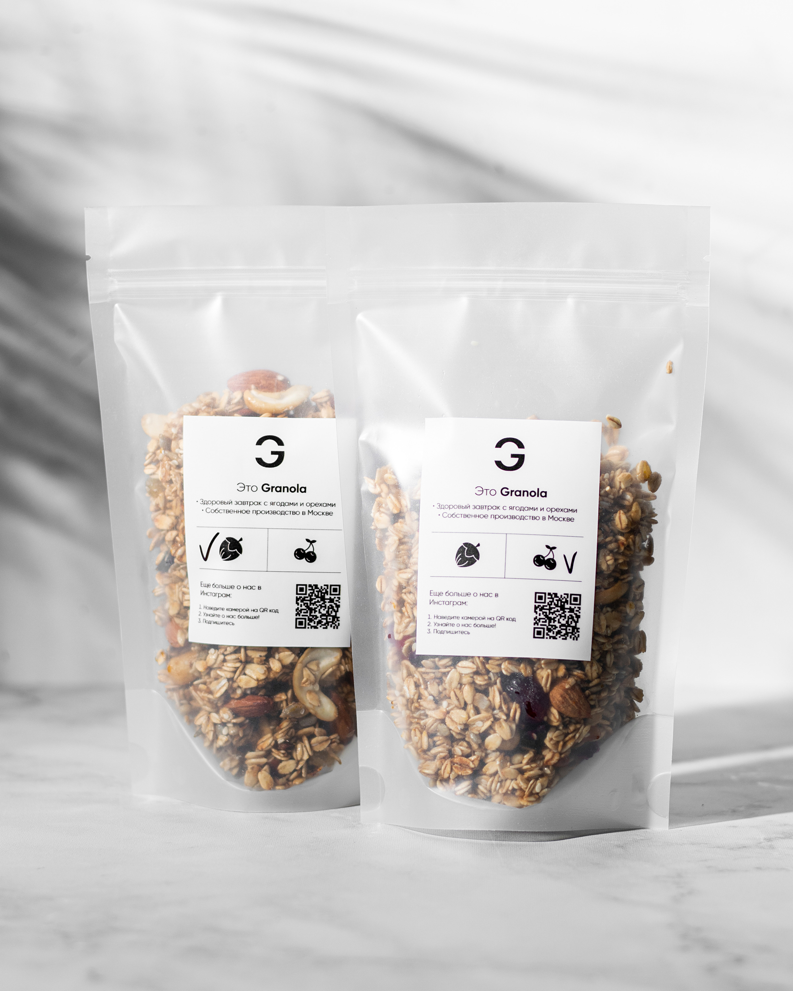 Фотографии гранолы для соц. сетей. Предметный и фуд-фотограф в Москве Мария Гладких