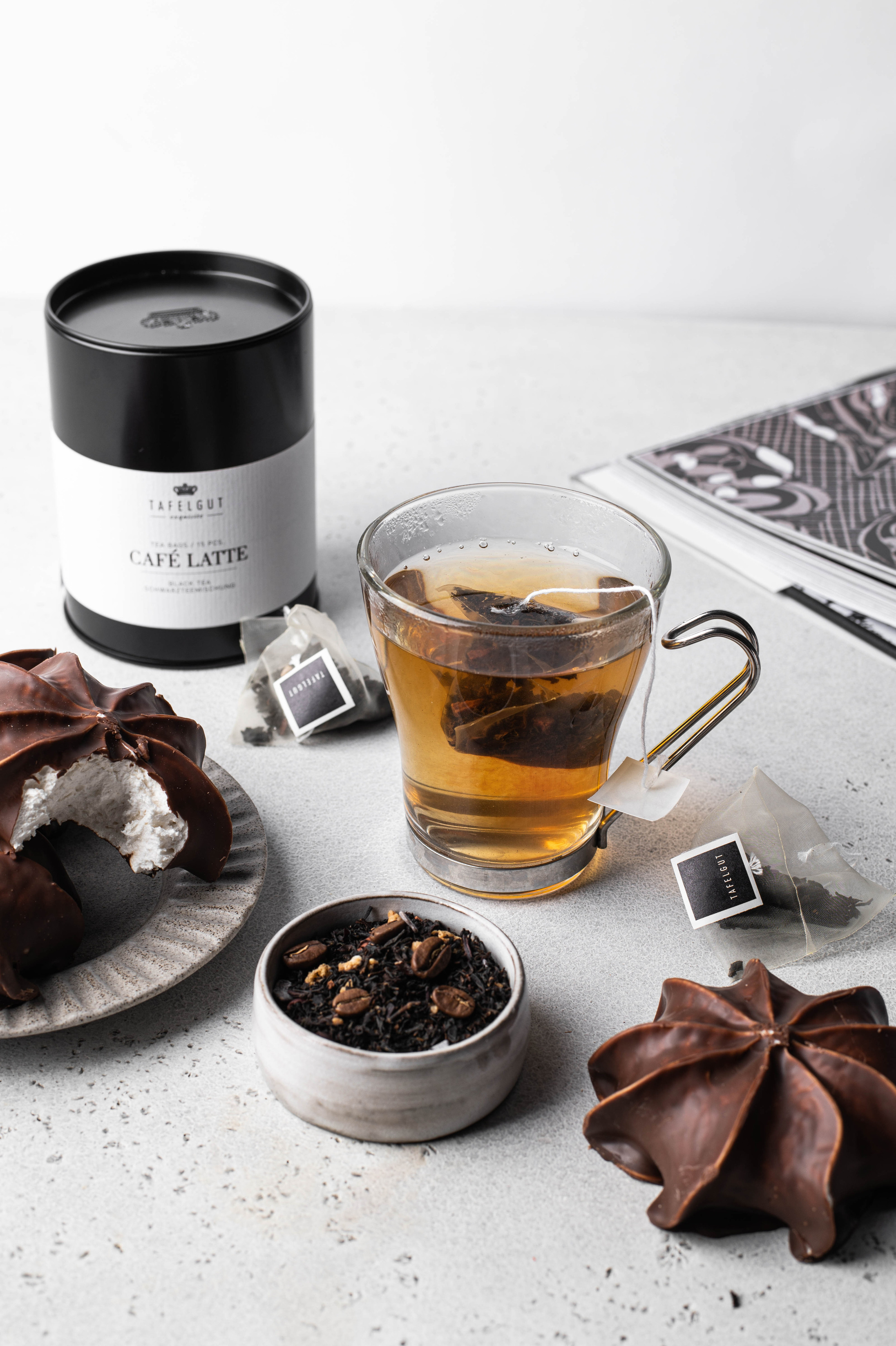 Фотографии немецкого чая для маркетплейсов, сайта, соц сетей. Предметный и фуд-фотограф в Москве Мария Гладких